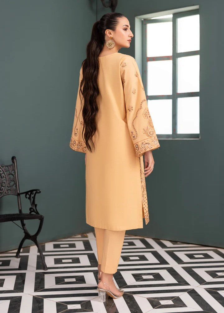 poplin Kurta Set in Beige