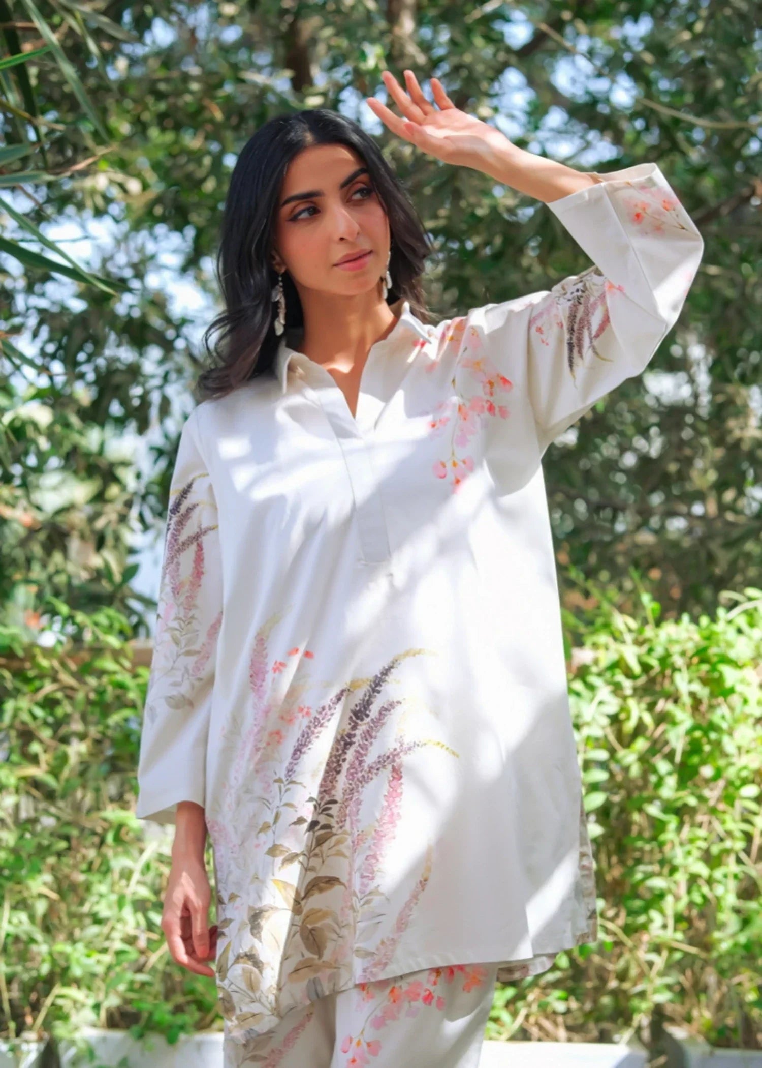 cambric Co Ord Sets in Antique white