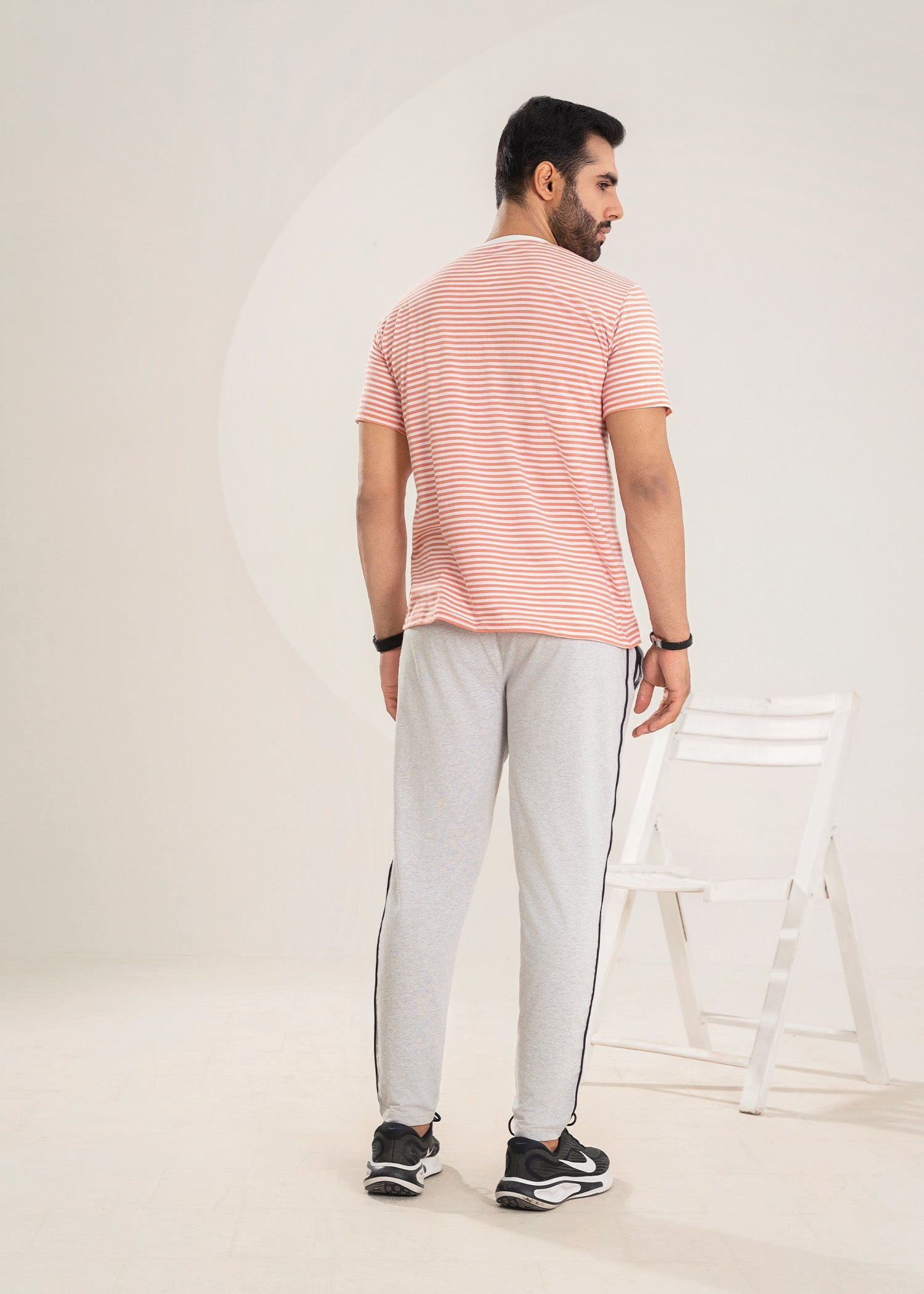 cotton T Shirt in Pink