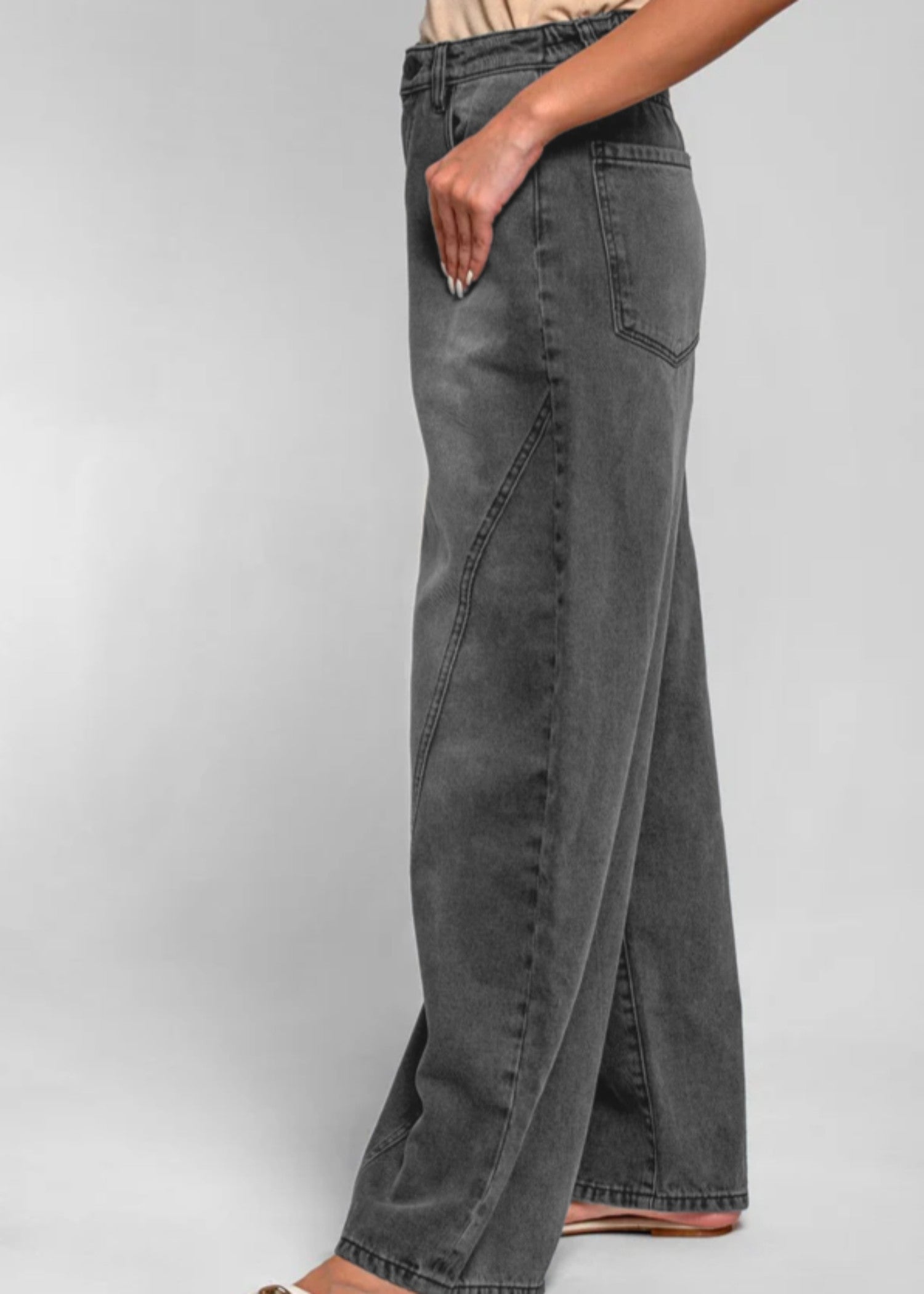 denim Jeans in Charcoal