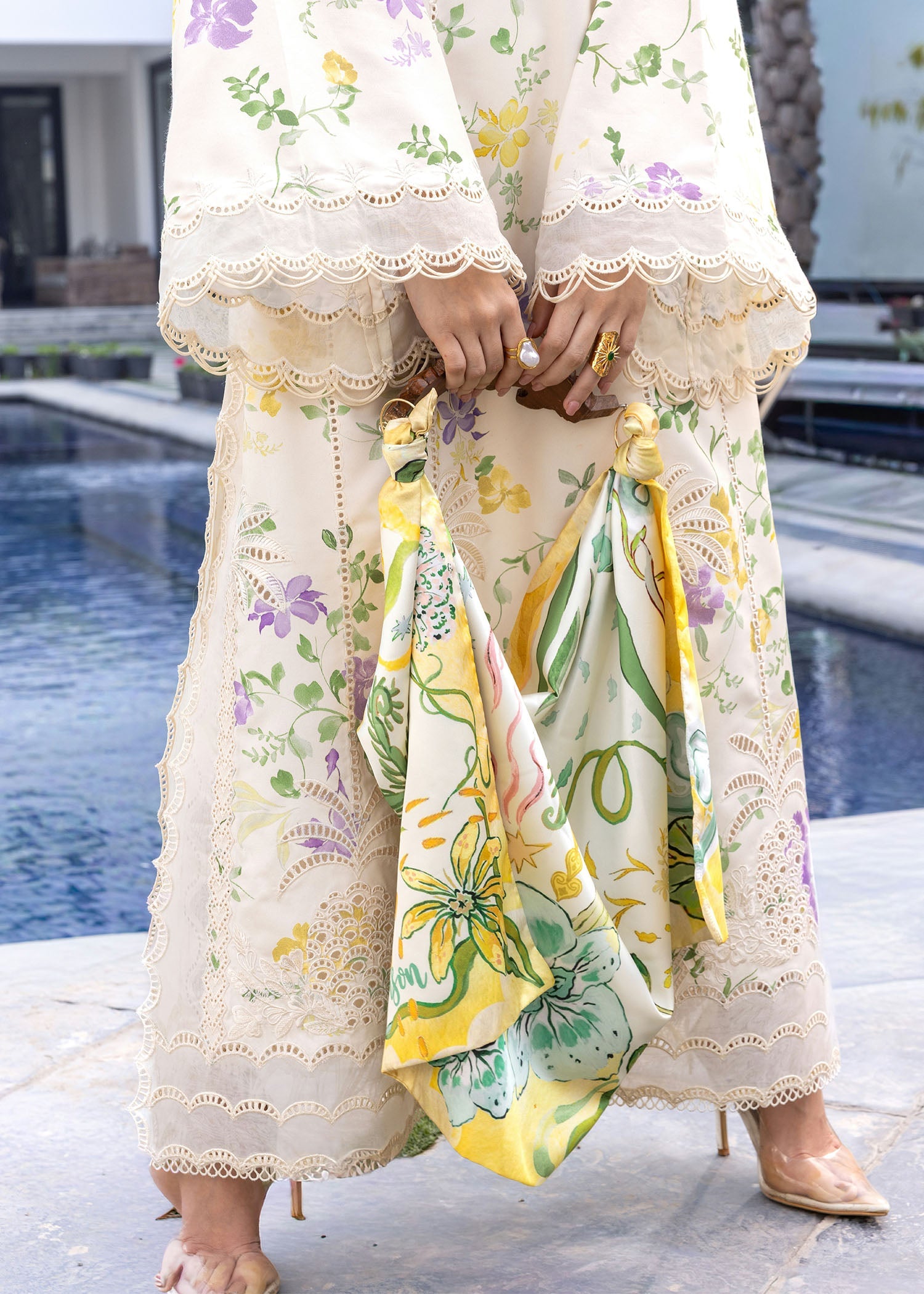 Flow Luxury Lawn – TROPIC TEASE - D4A