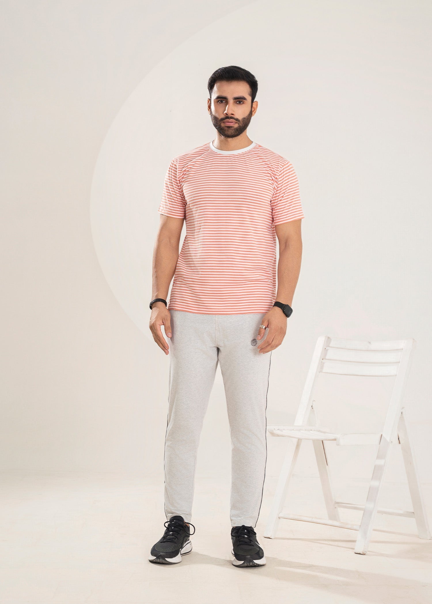 cotton T Shirt in Pink