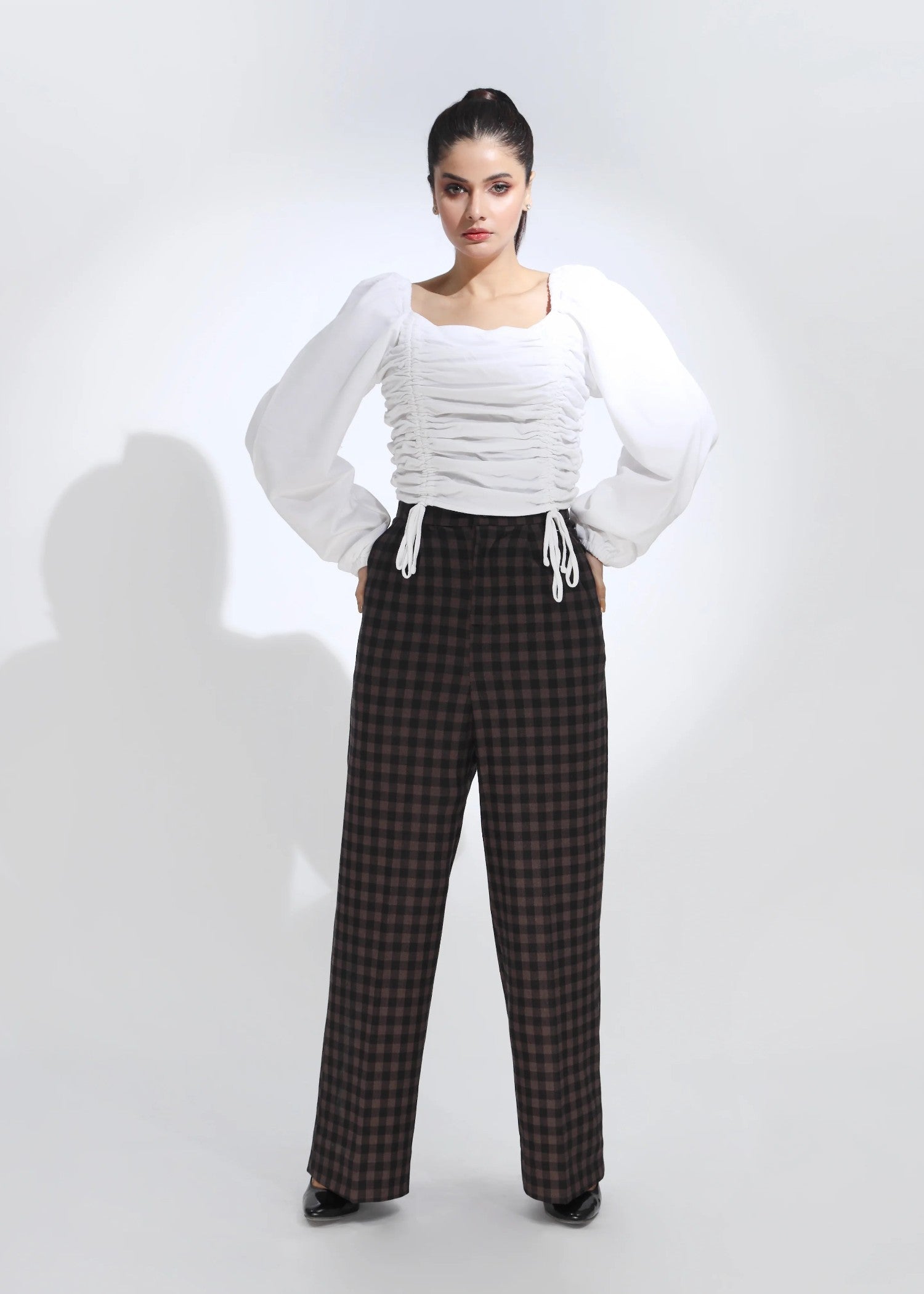 polycotton Pants in Multi