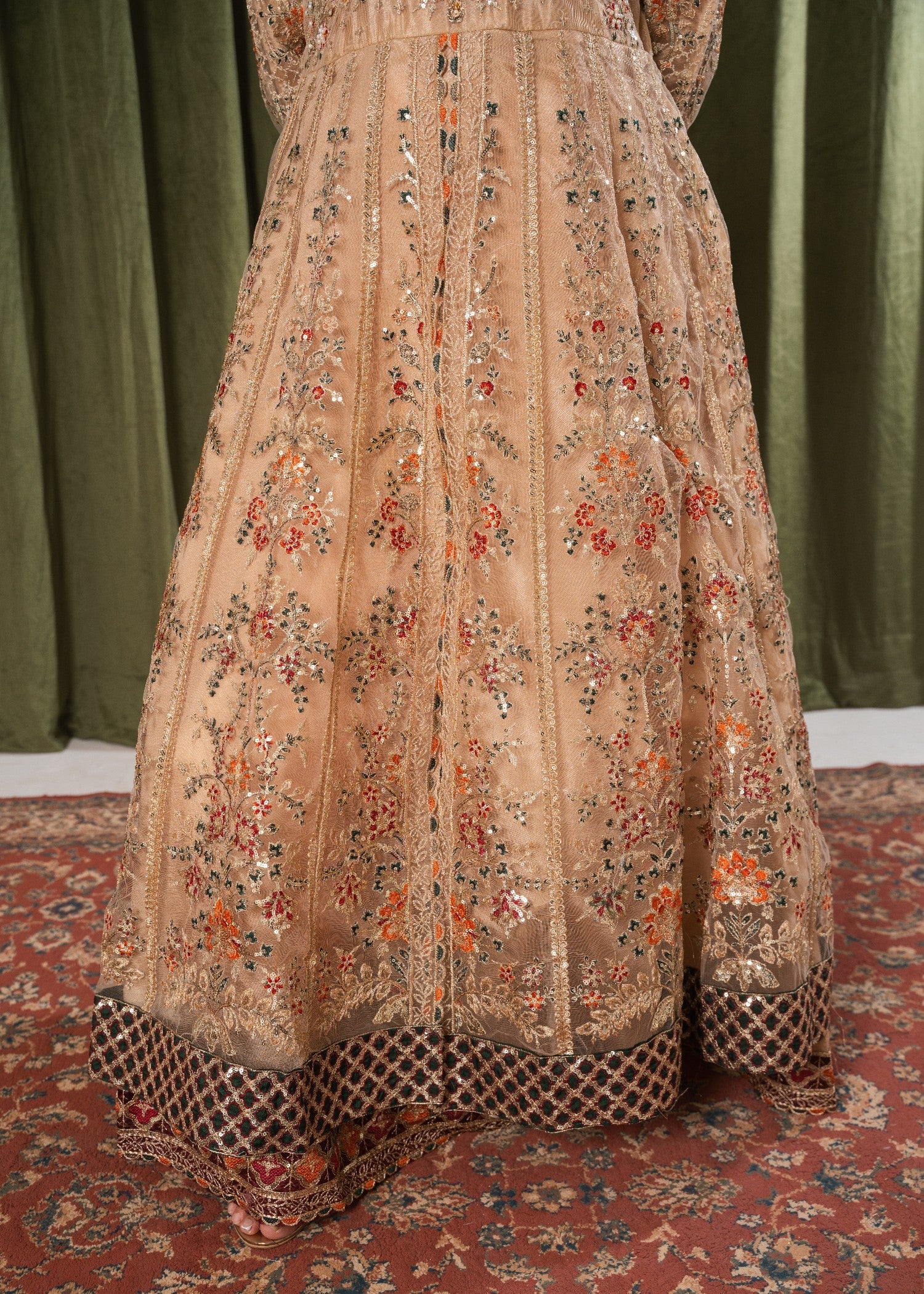 net Maxi in Beige