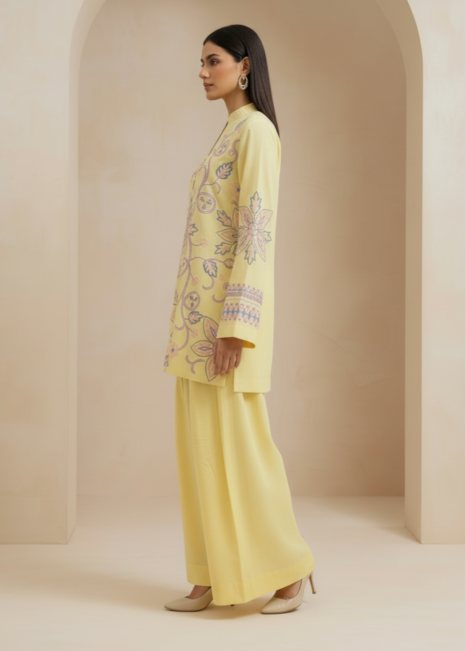 cotton Co Ord Sets in Yellow