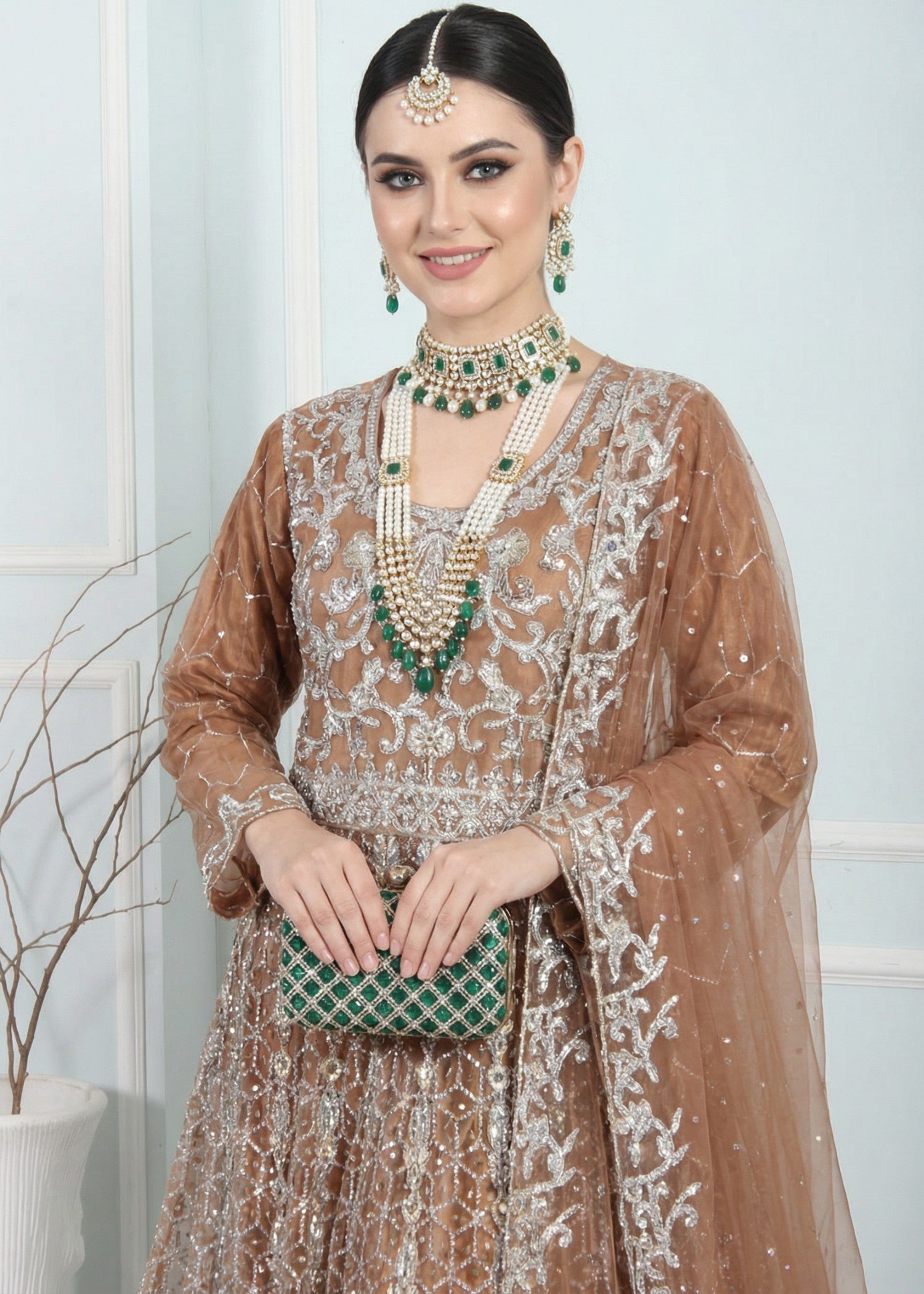 net Maxi in Pecan brown