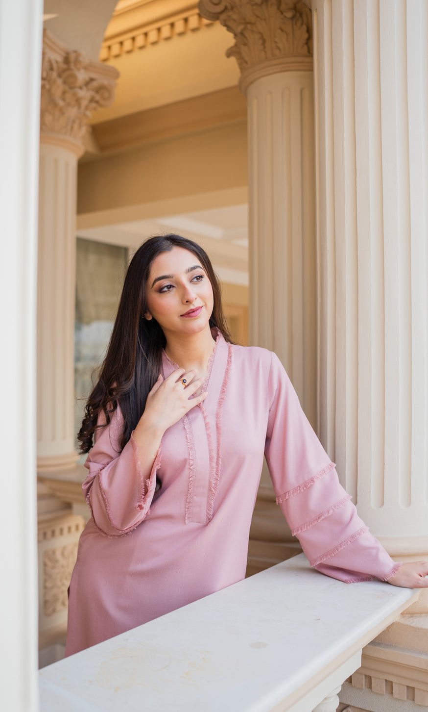marina Kurta Set in Pink