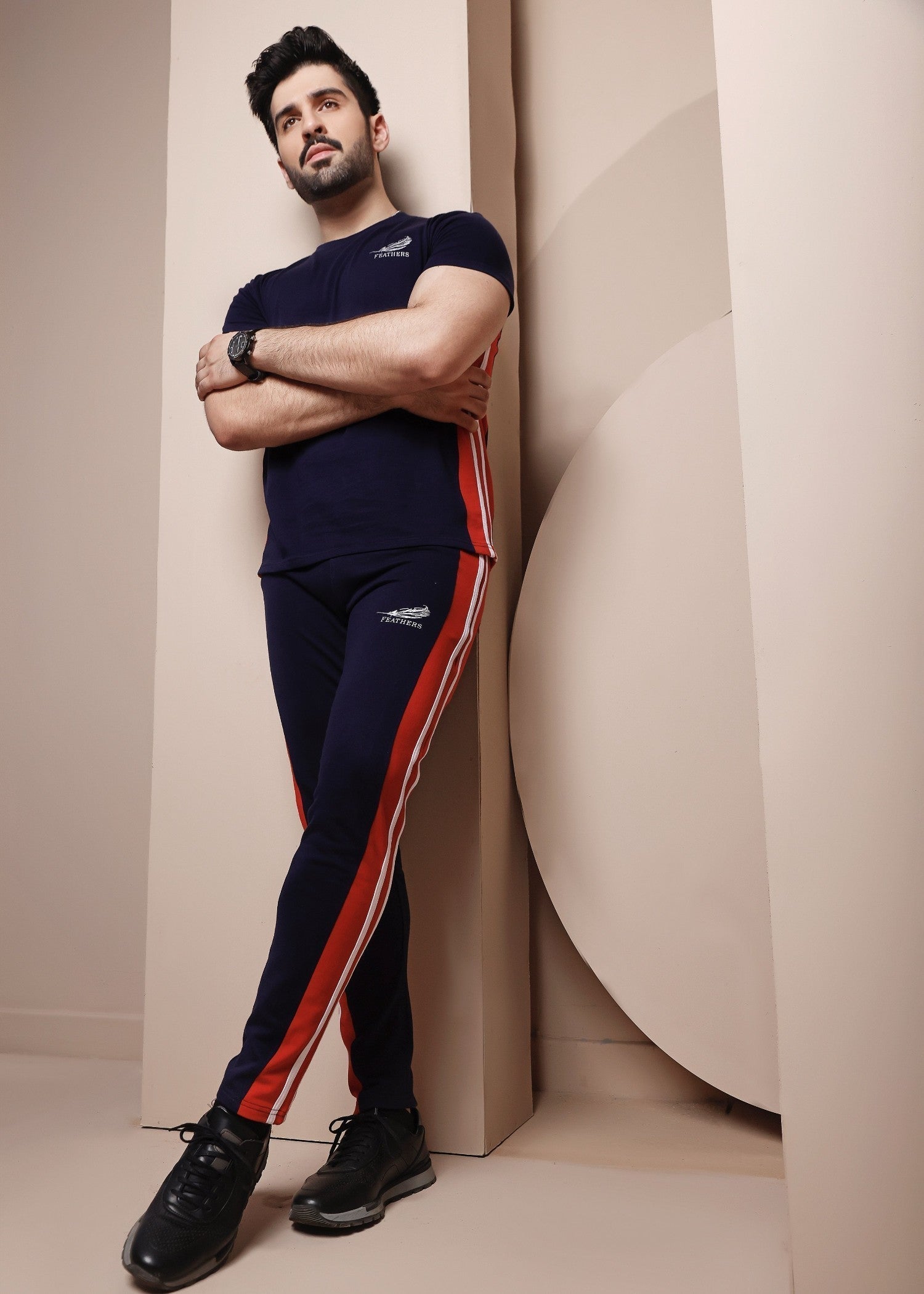 terry Tracksuit in Navy blue