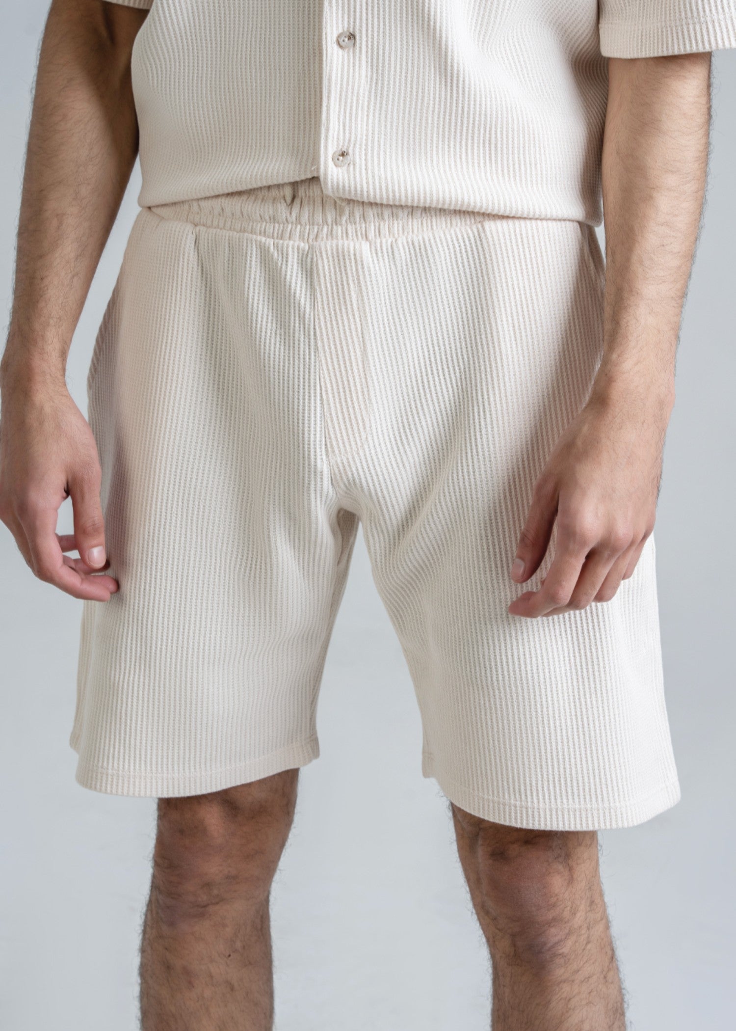 cotton Shorts in White
