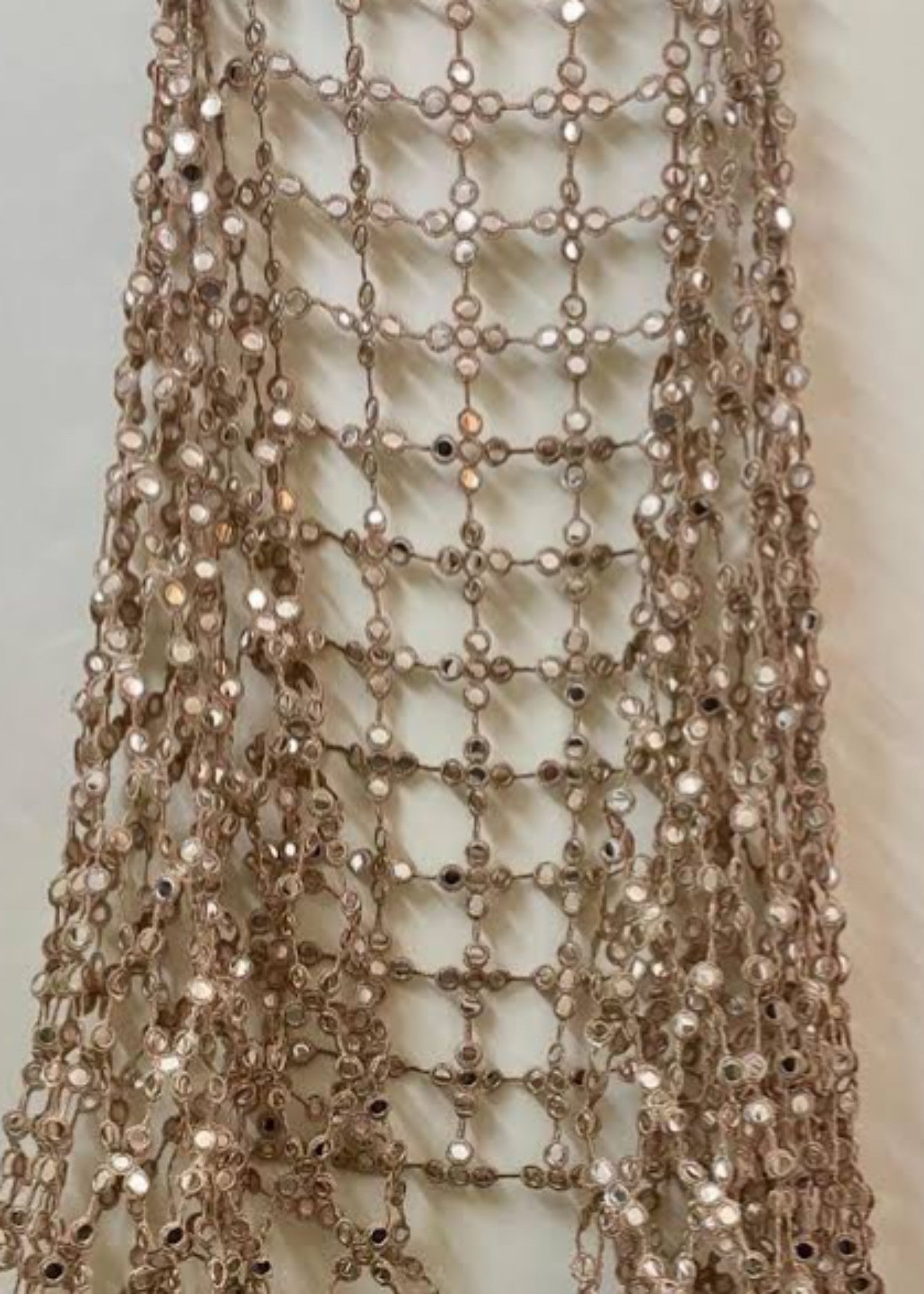 Dupatta in Gold Color by - Trendy Women Dupatta EXT3246