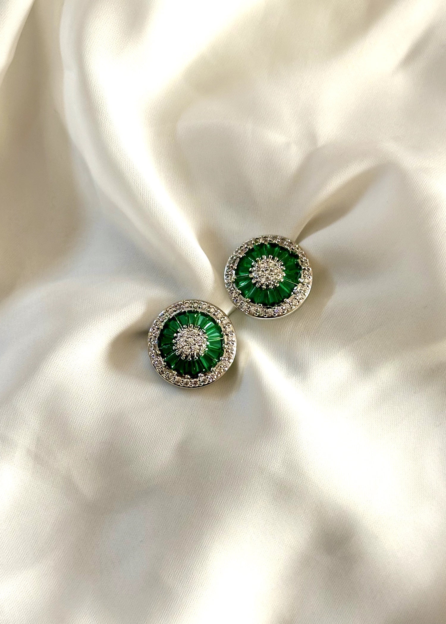 Studs in Green Color by - Trendy Women Studs WMX7104