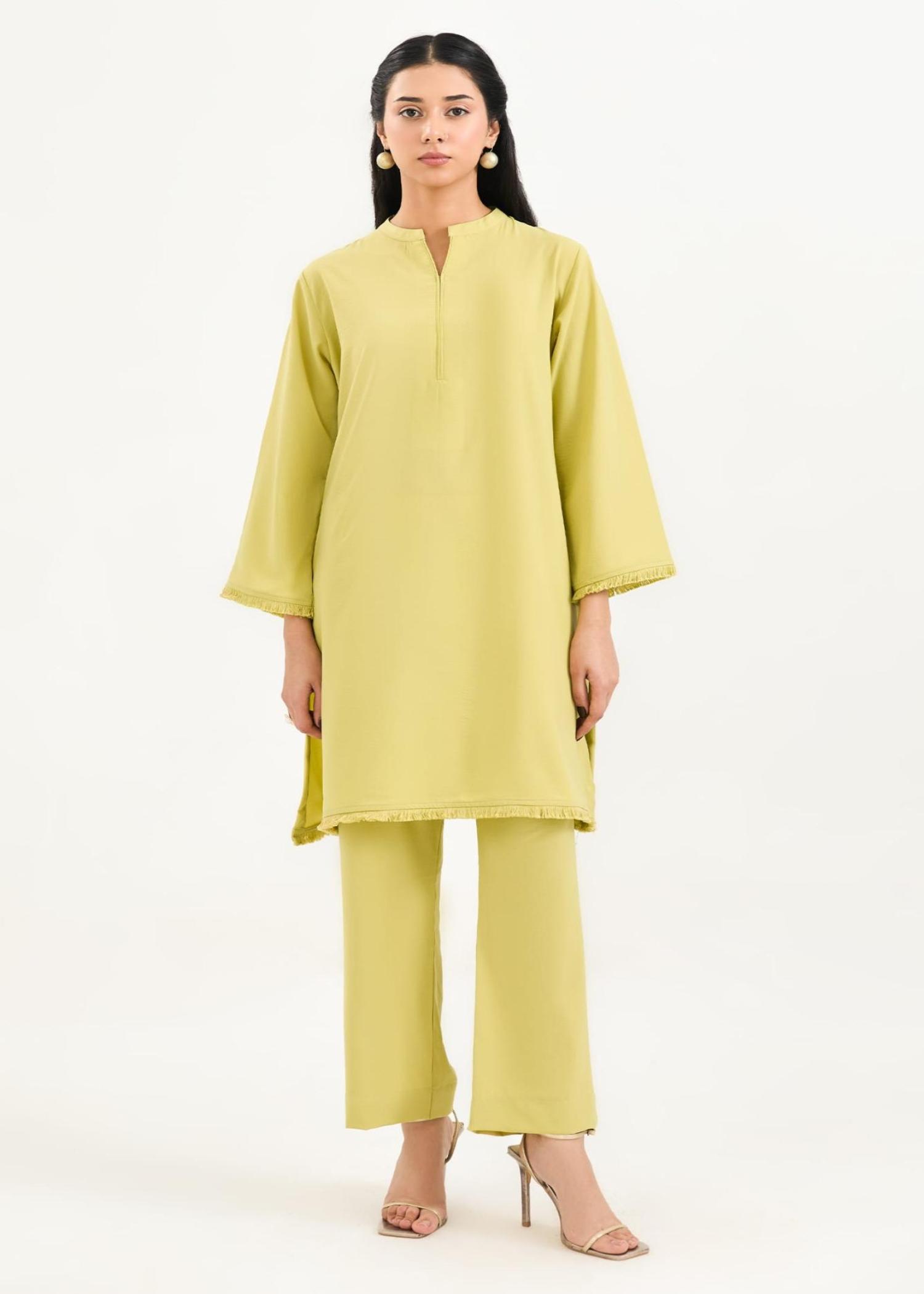 polycotton Co Ord Sets in Yellow green