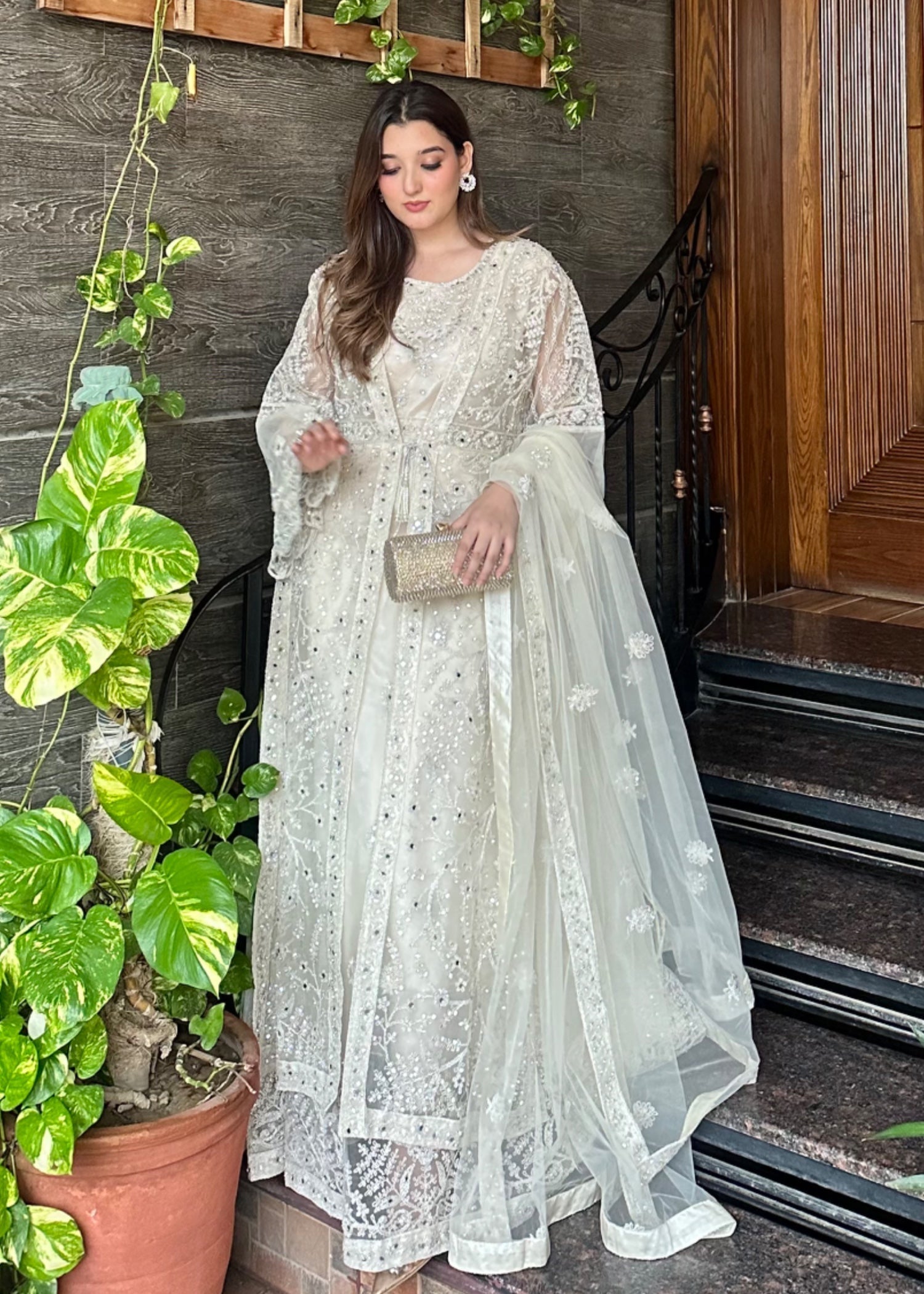 net Maxi in Ivory