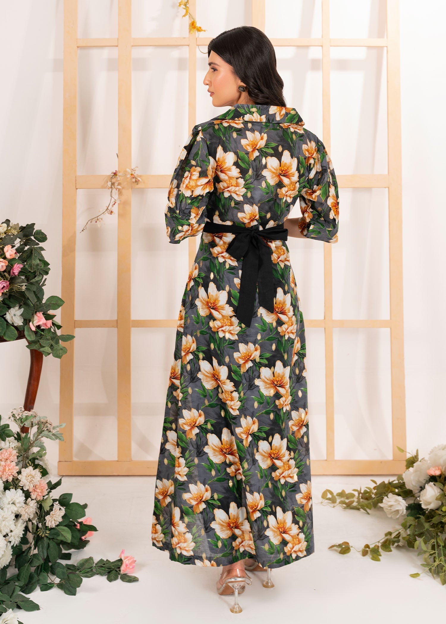 lawn Maxi in Grey