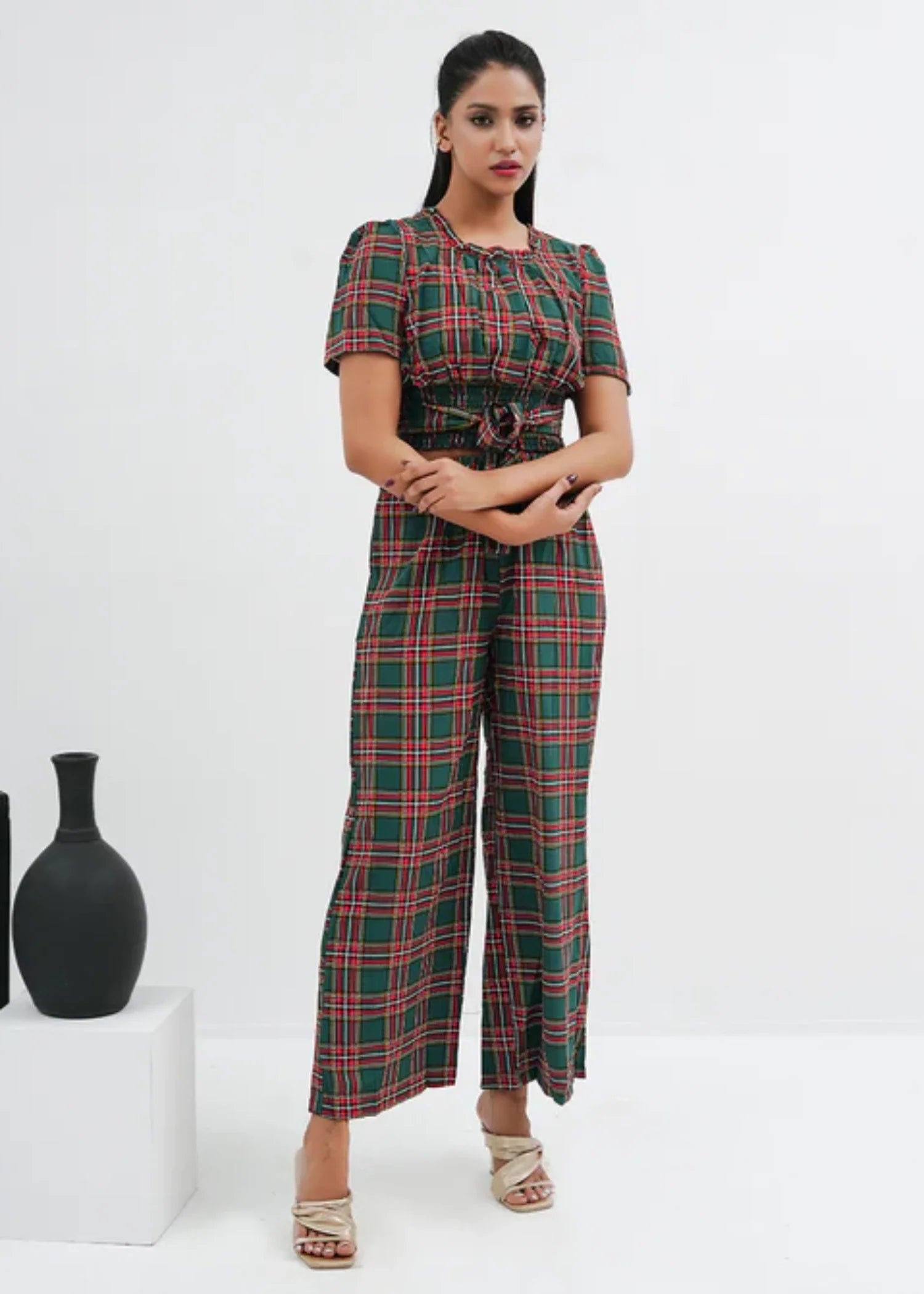 chiffon Co Ord Sets in Green
