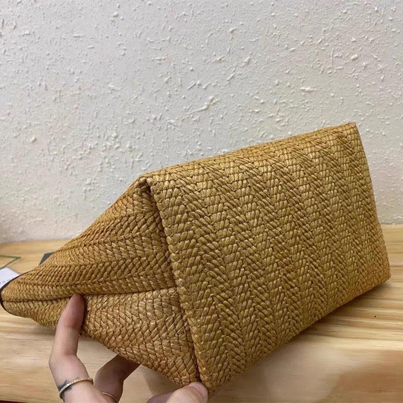 Tote Hand-held Oblique Cross One-shoulder Straw Women's Bag