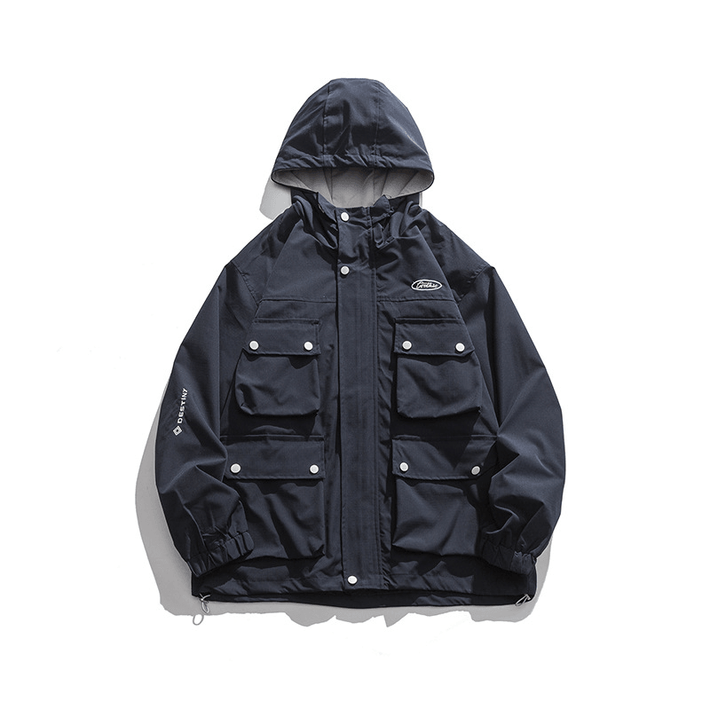 Japanese Tooling Style Three-Dimensional Patch Pocket Embroidery