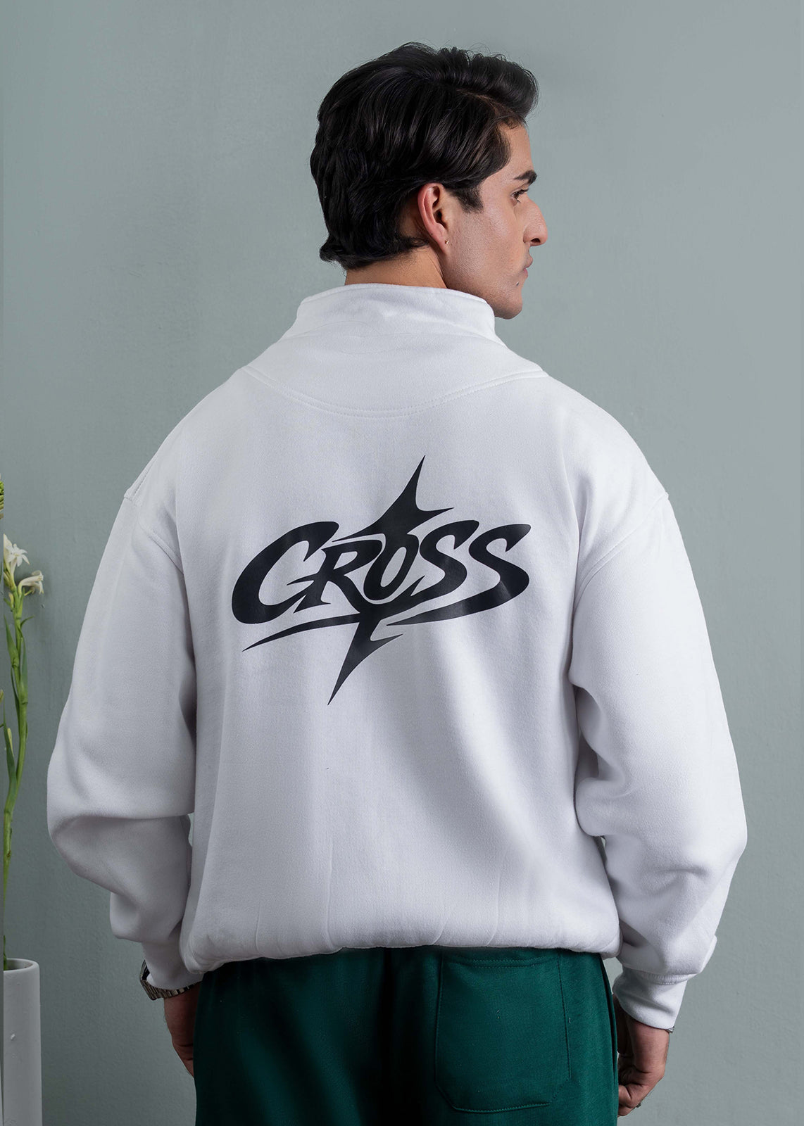 fleece Jacket in White