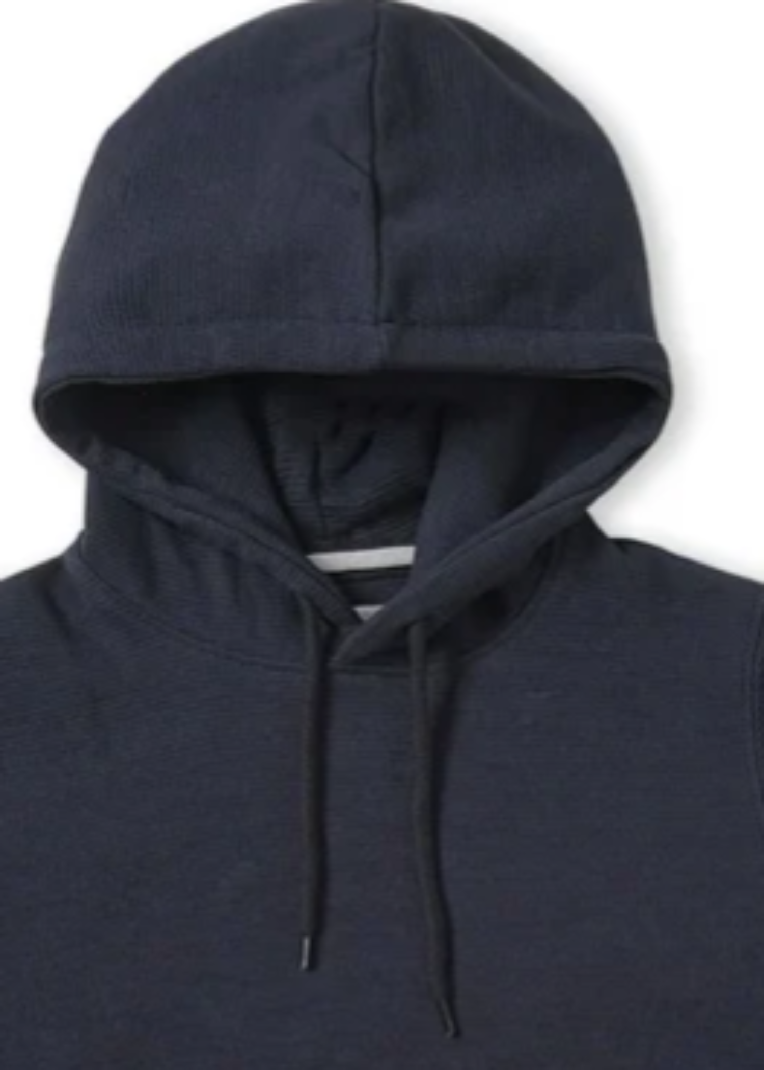 cotton jersey Hoodie in Navy blue
