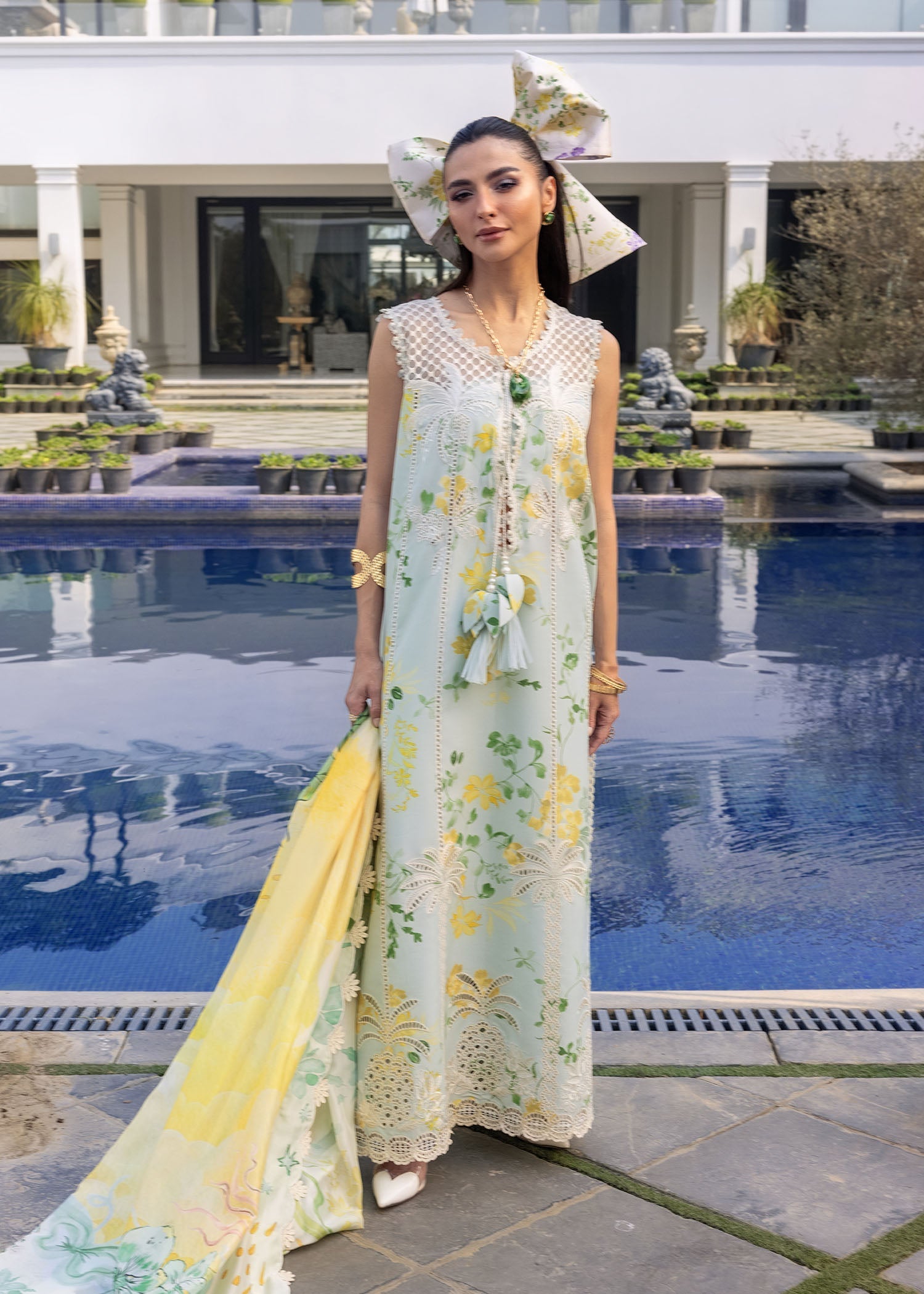 Flow Luxury Lawn – TROPIC TEASE - D4B