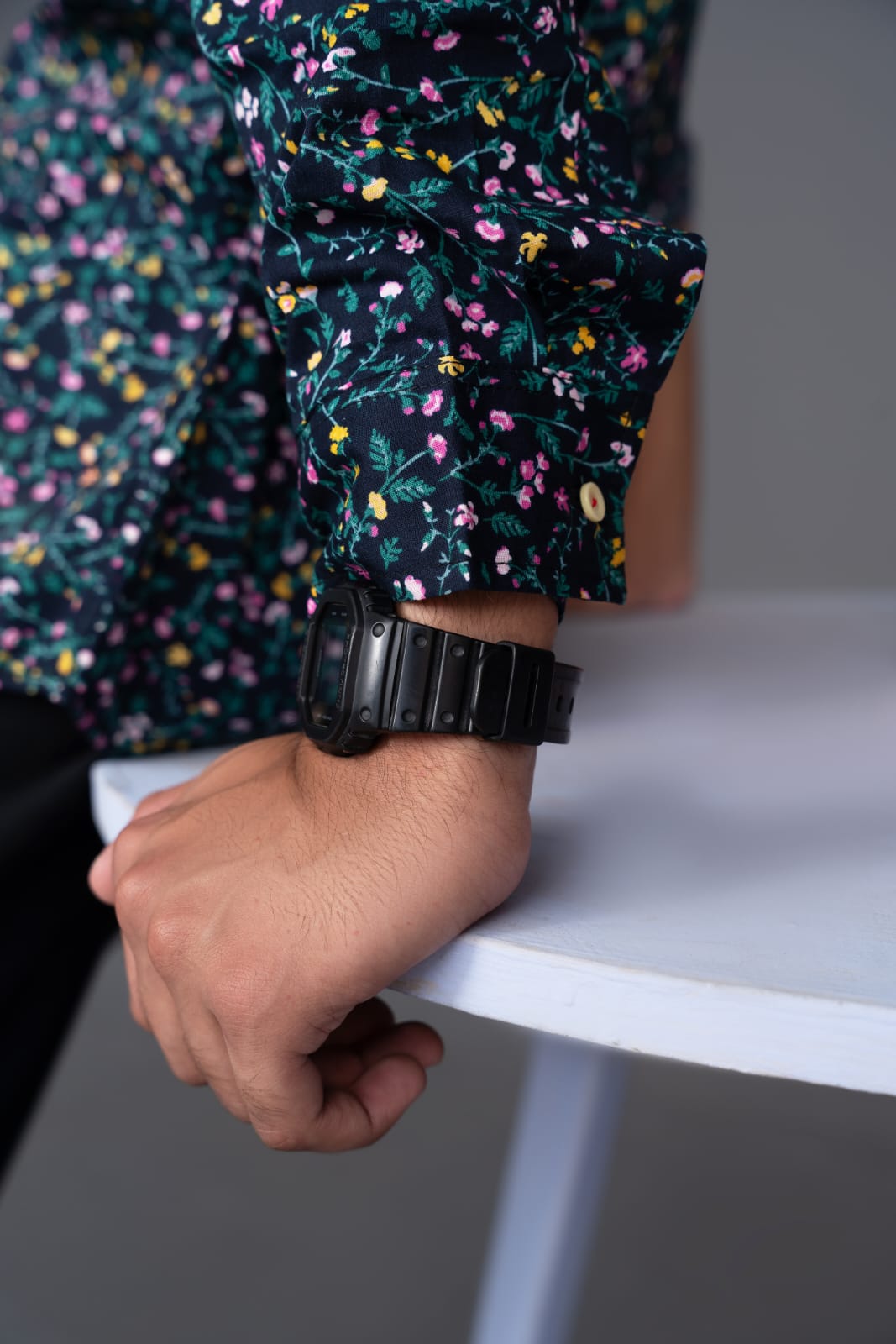 cotton viscose Casual Shirt in Multi