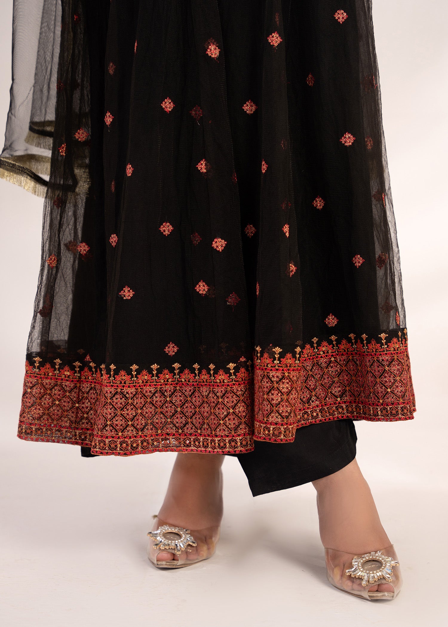 net Maxi in Black