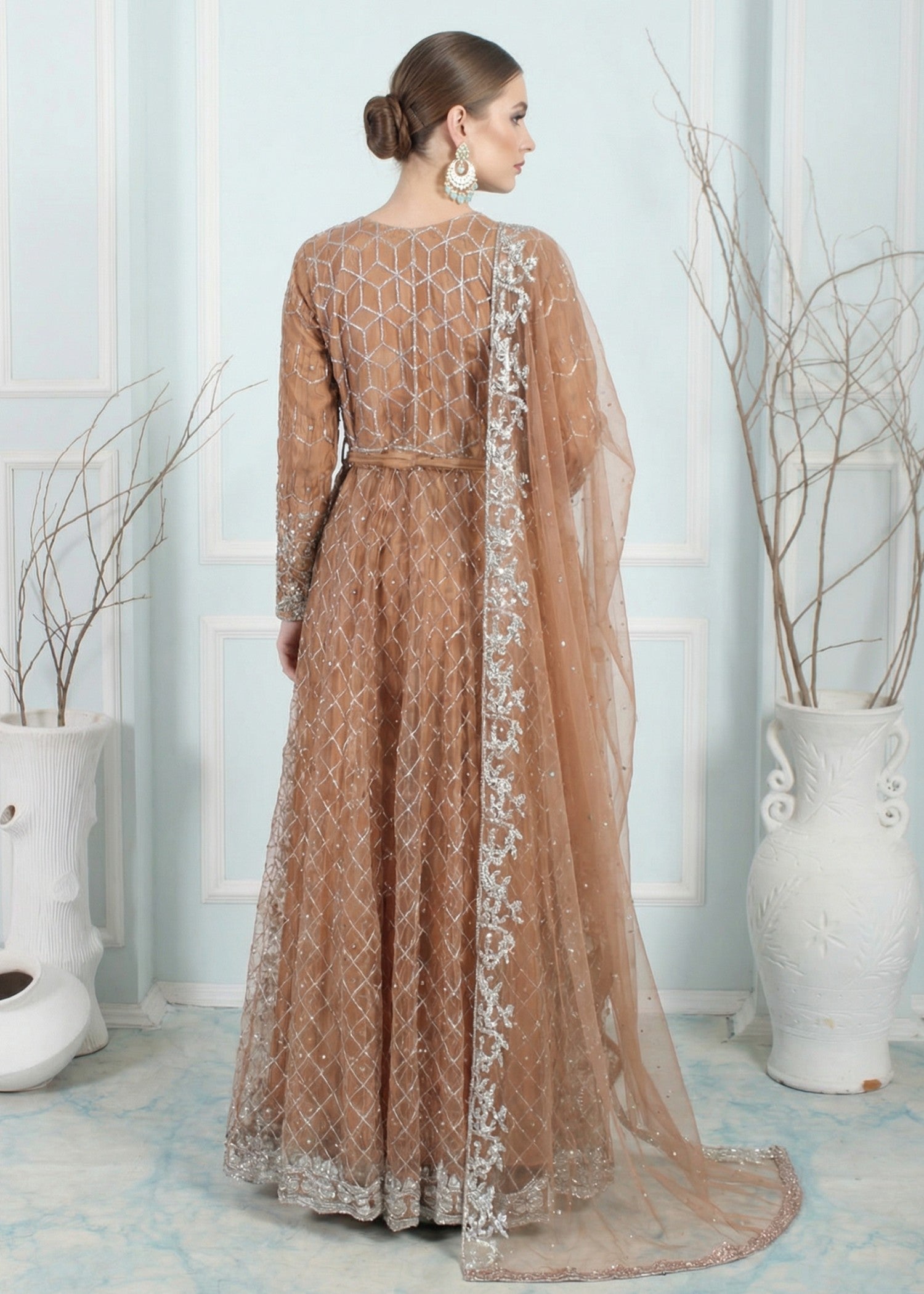 net Maxi in Pecan brown