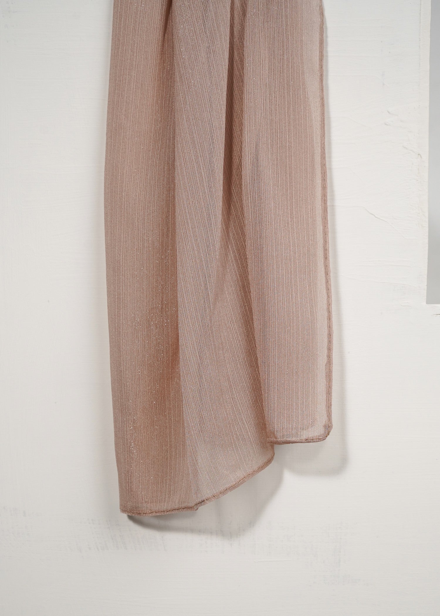 chiffon Hijab in Almond brown