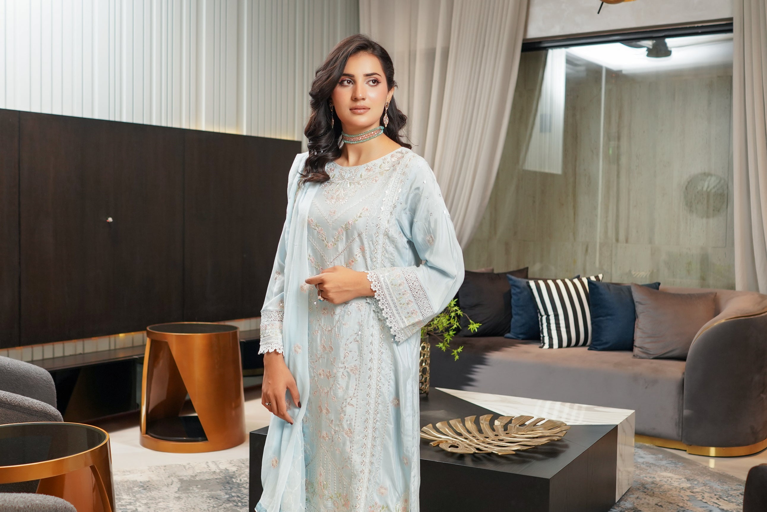 Shamooz Silk Edit Festive Pret Formals – D-8