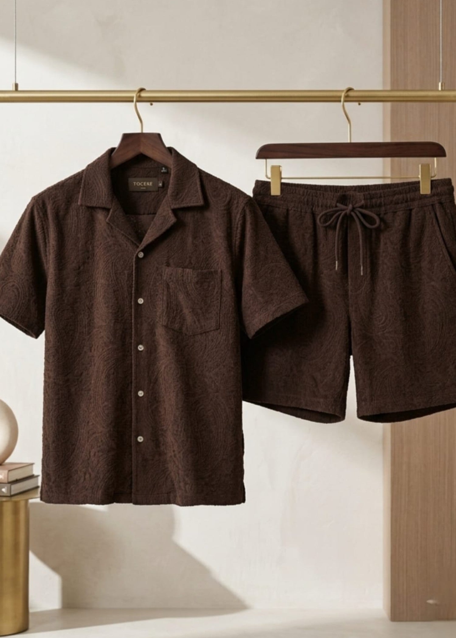 Co ord Set in Chocolate brown