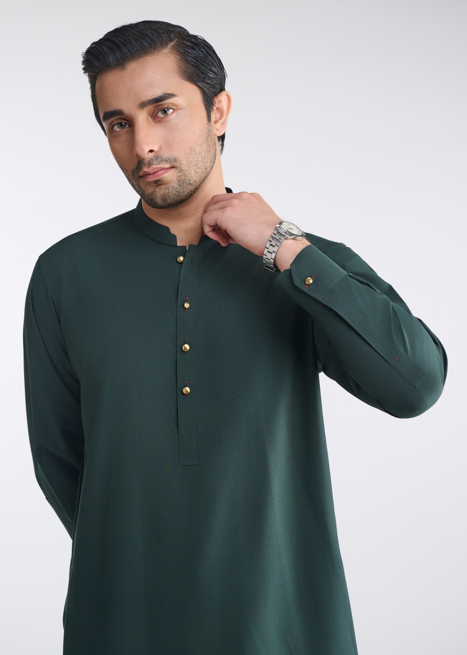 cotton Shalwar Kameez in Teal