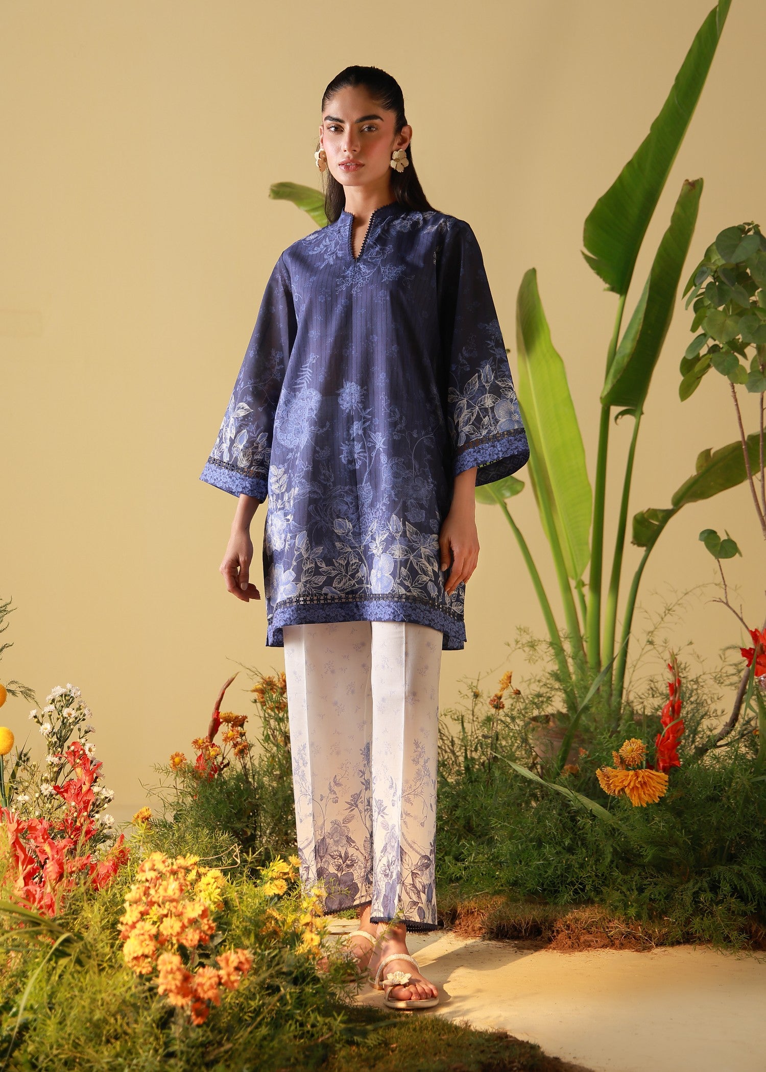 cambric Unstitched in Blue