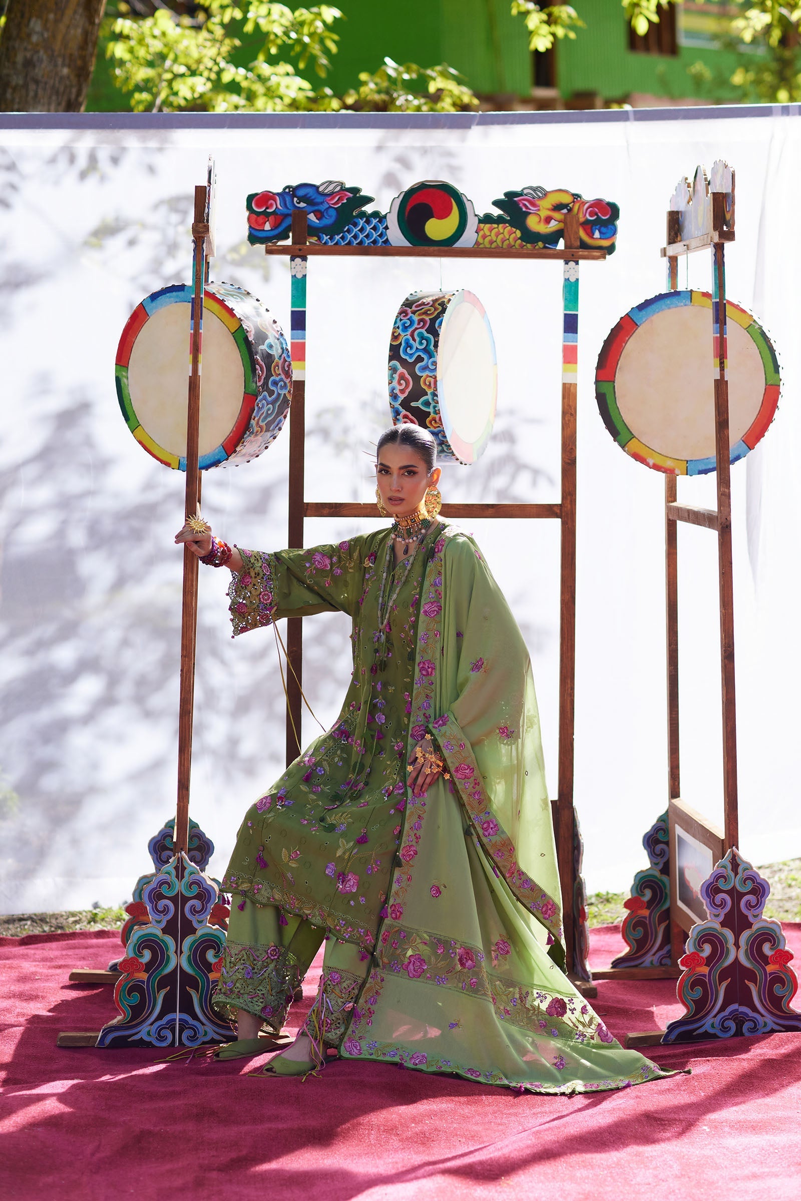 Kashmee Luxury Eid Lawn – GULRAAZ (EL26-08 A)