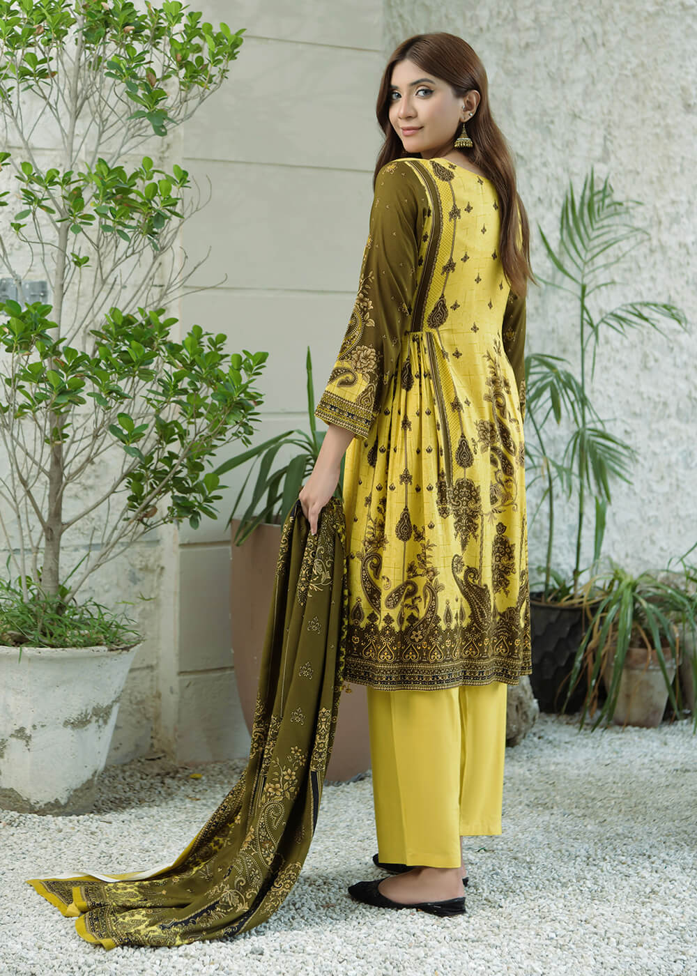 linen Unstitched in Lemon