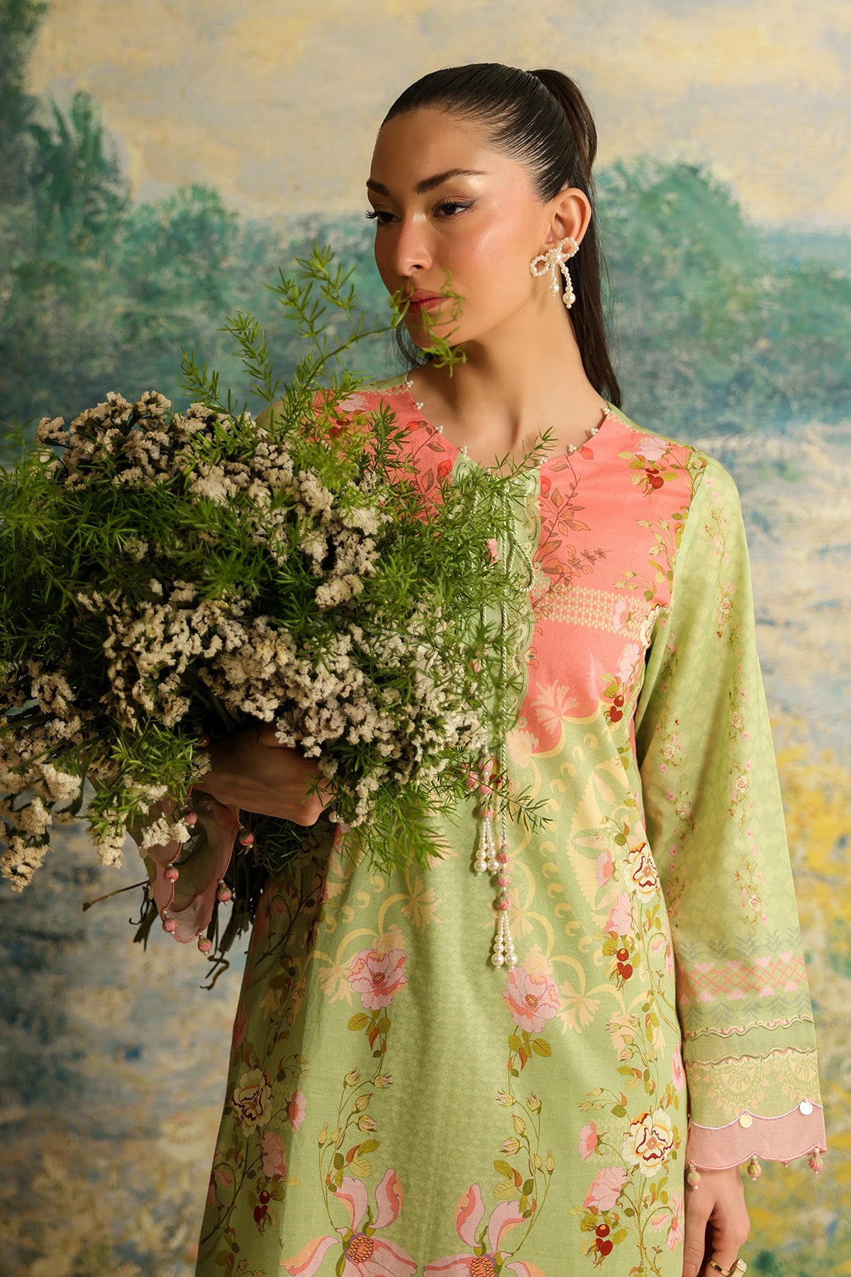 cambric Unstitched in Green