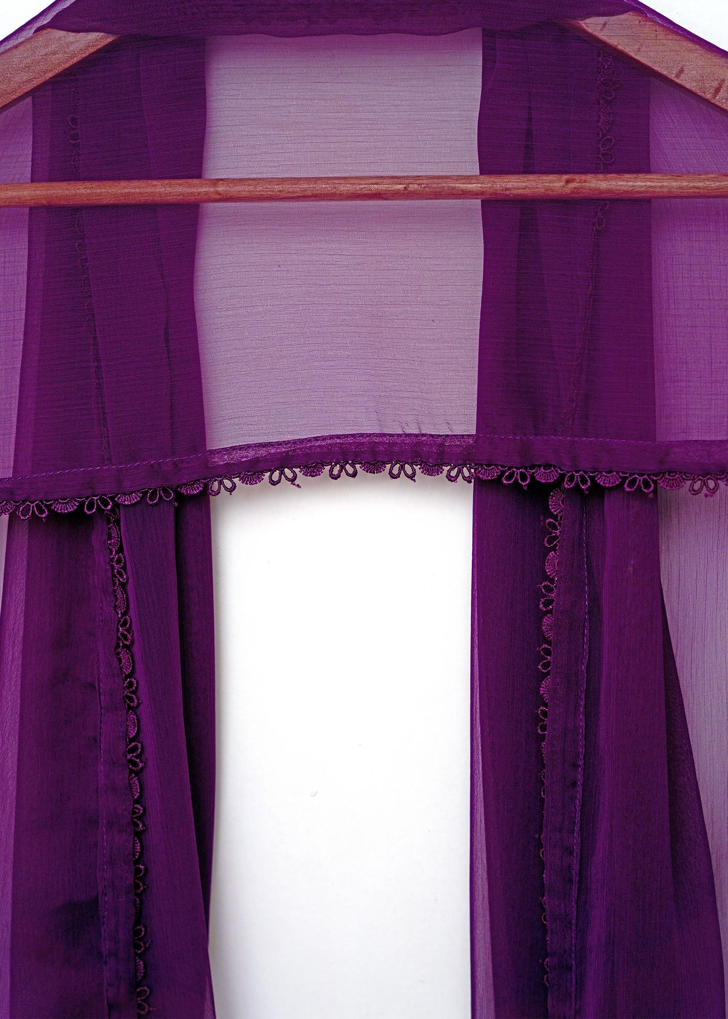 Dupatta in Purple