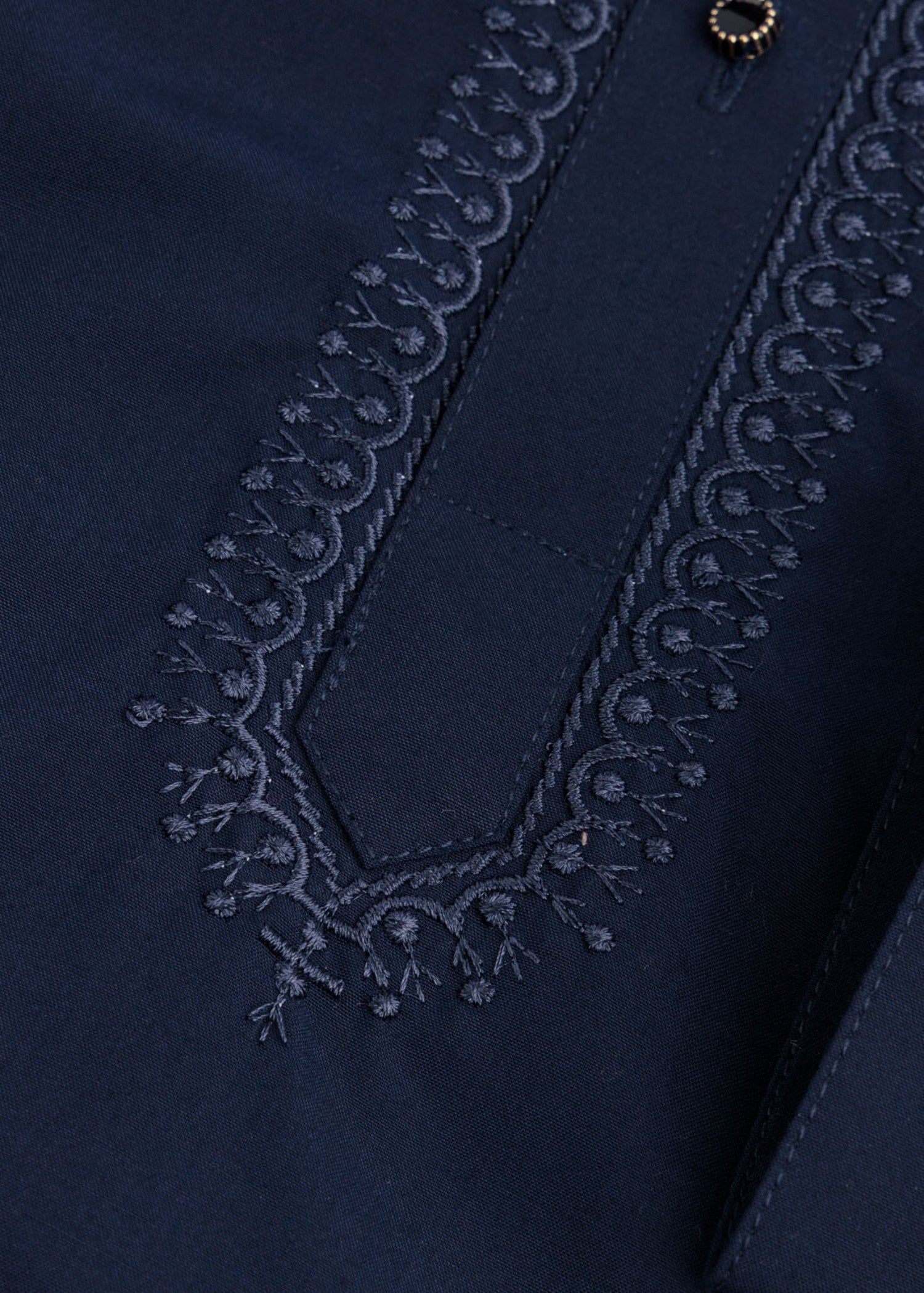 wash & wear Kurta Set in Navy blue