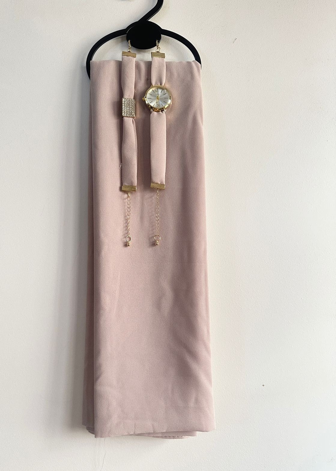 georgette Hijab in Ivory