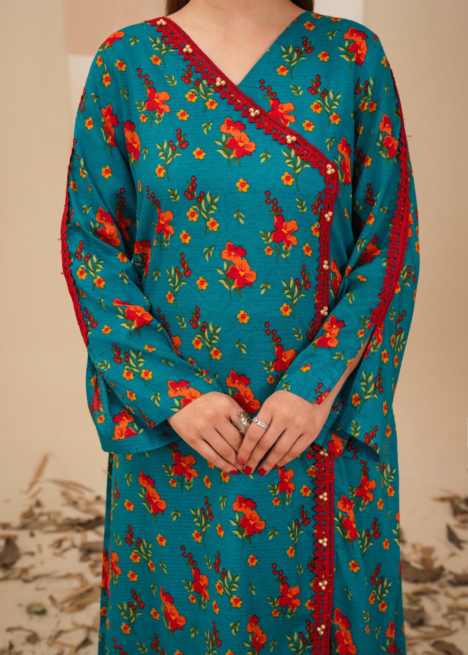 lawn Co Ord Sets in Bondi blue