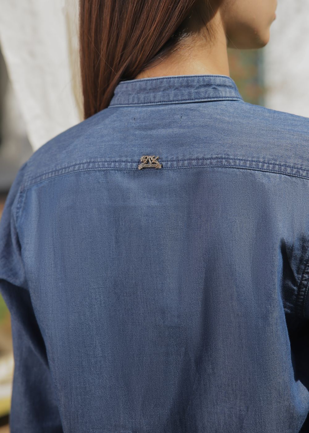 denim Kurti in Dark blue
