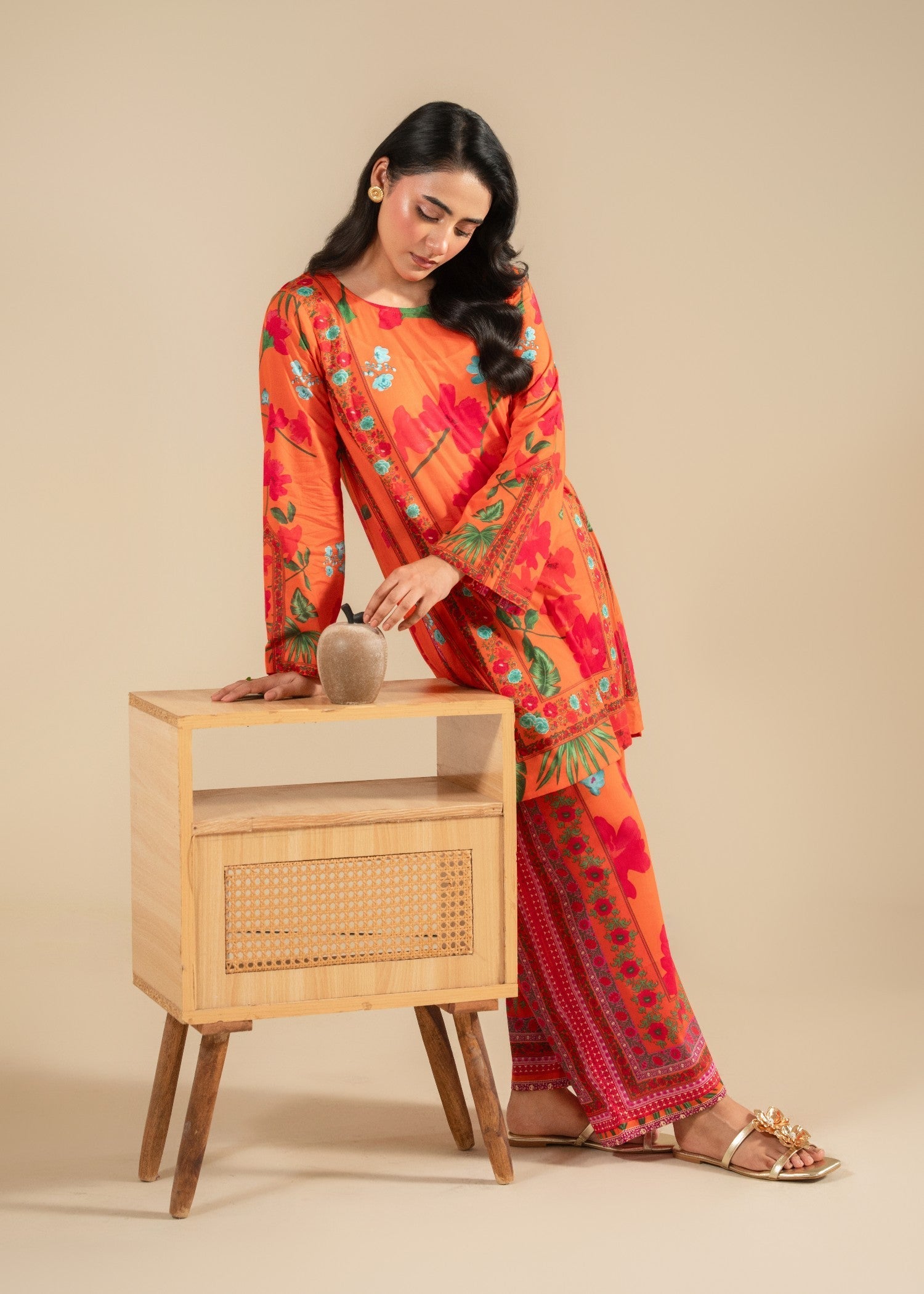 lawn Co Ord Sets in Red