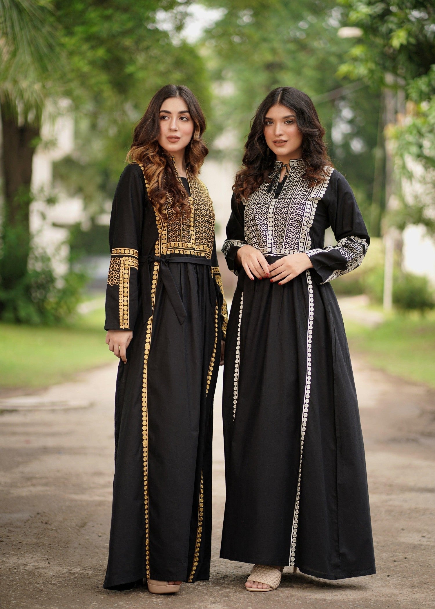 linen Maxi in Black