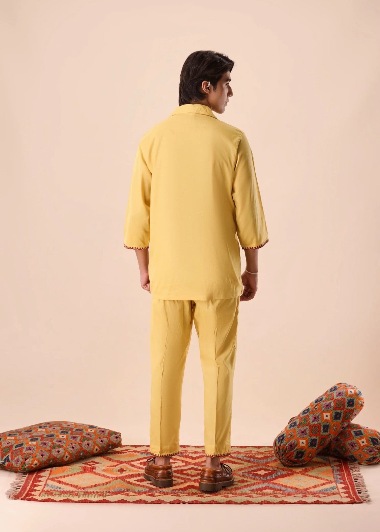 Co ord Set in Yellow