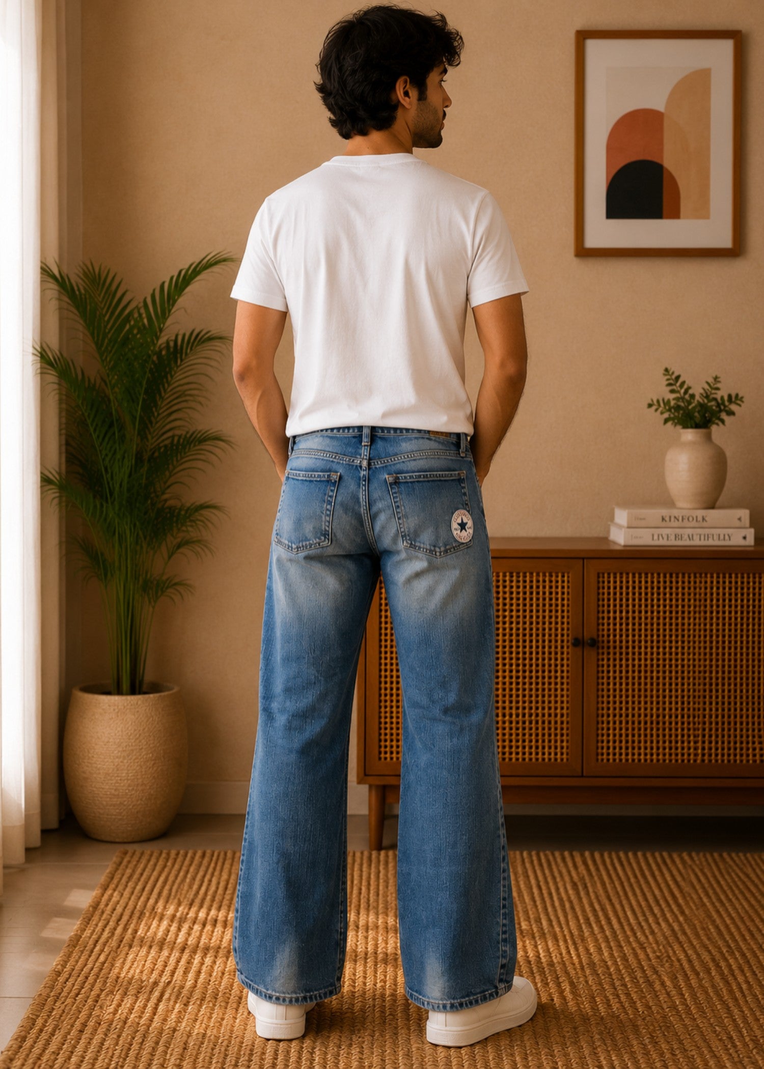 denim Jeans in Sapphire blue
