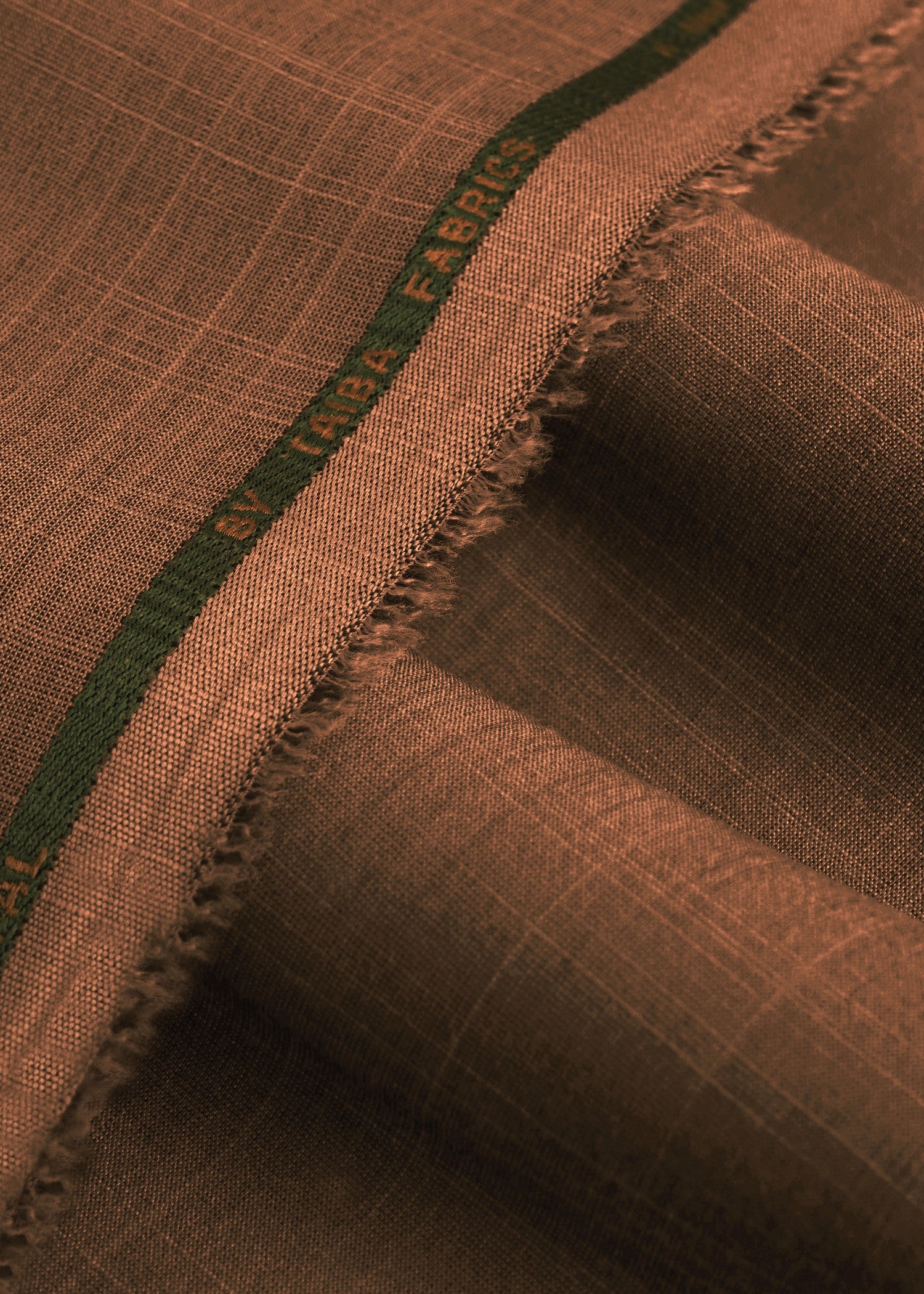 wash & wear Unstitched in Pecan brown