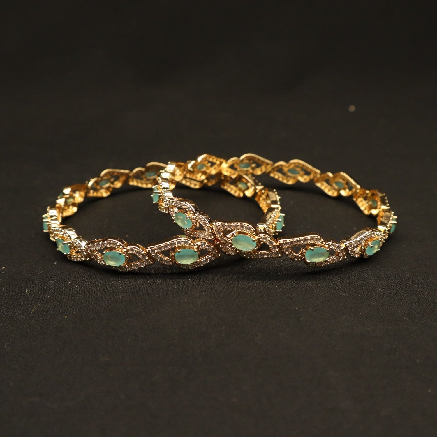 Bangles in Mint green Color by - Trendy Women Bangles PSN0660
