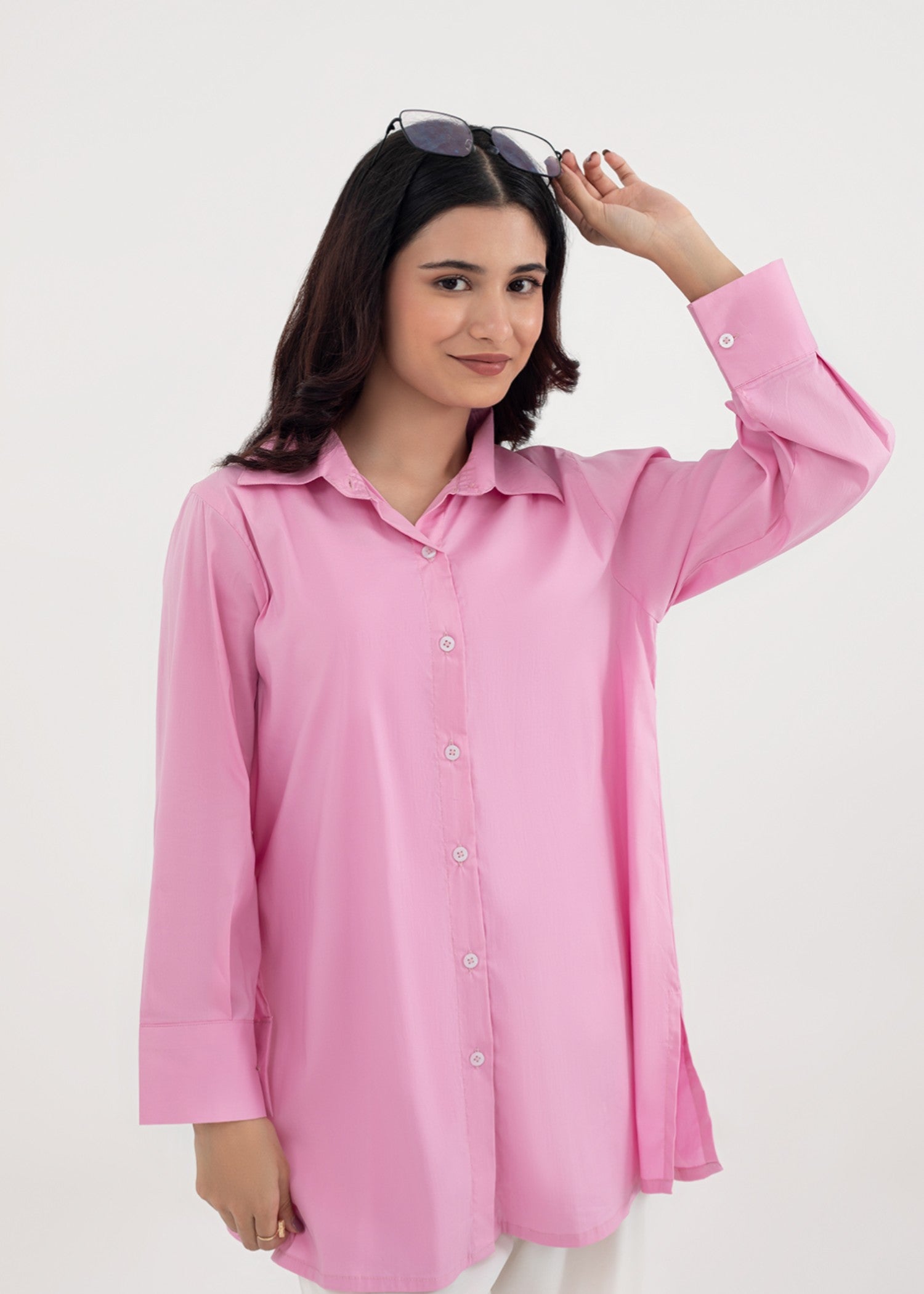 cotton Top in Bubblegum pink