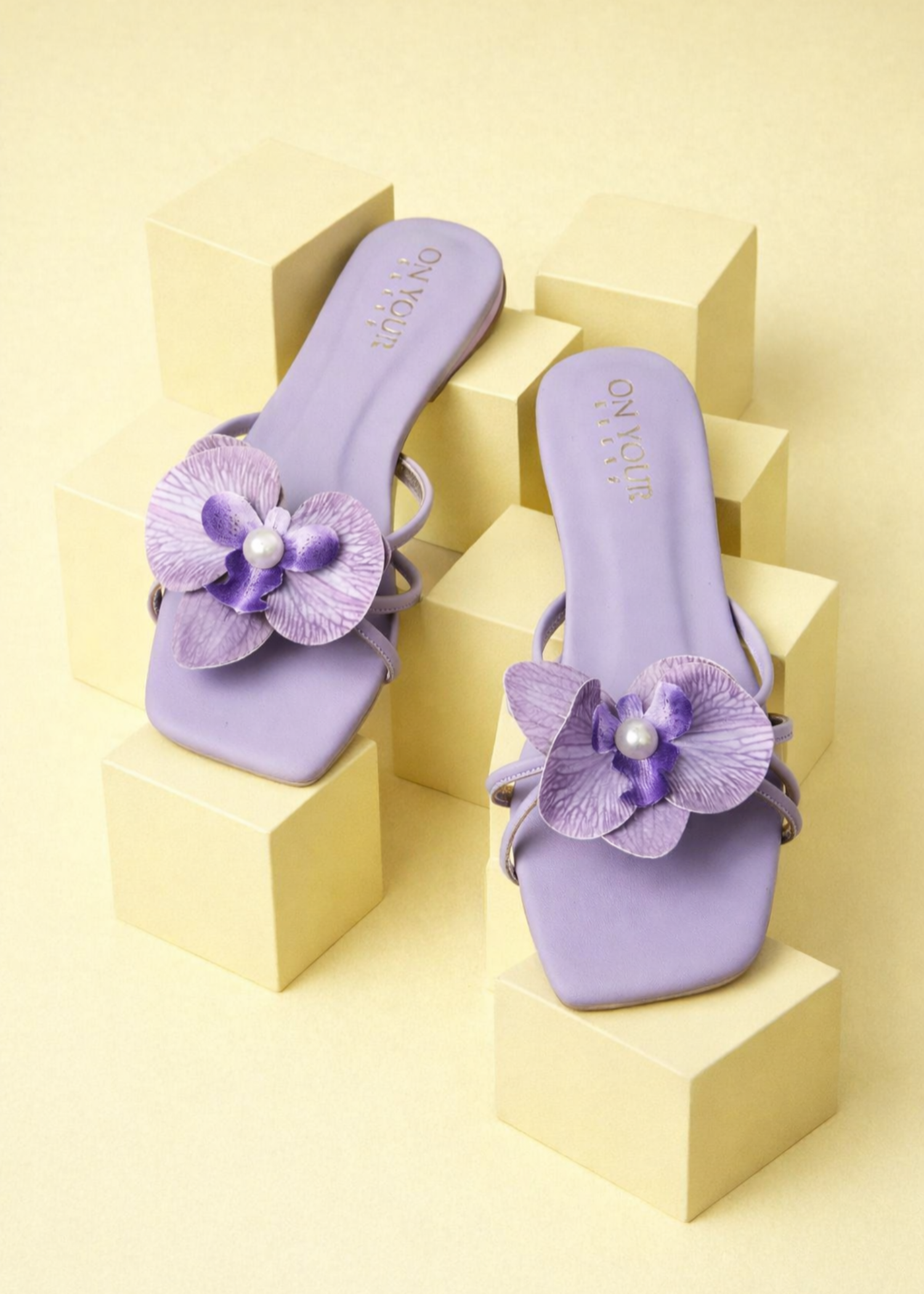 Slides in Purple ash by - High Quality Women Slides XGN8559