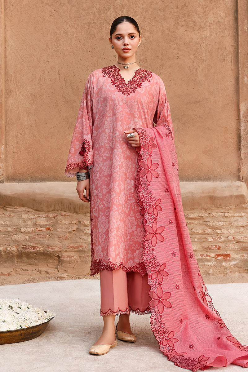 Festive – Peach Atelier - Printed & Embroidered Lawn