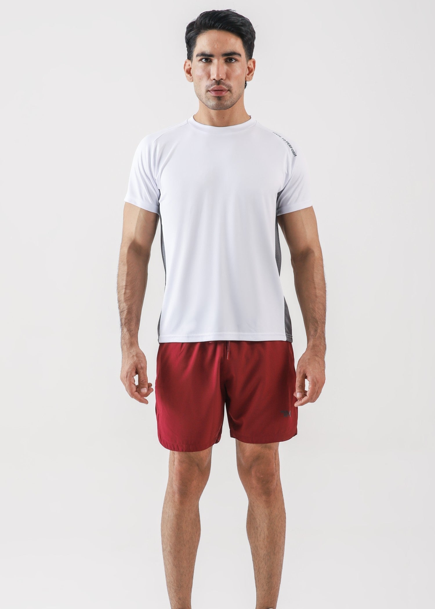 polyester T Shirt in White